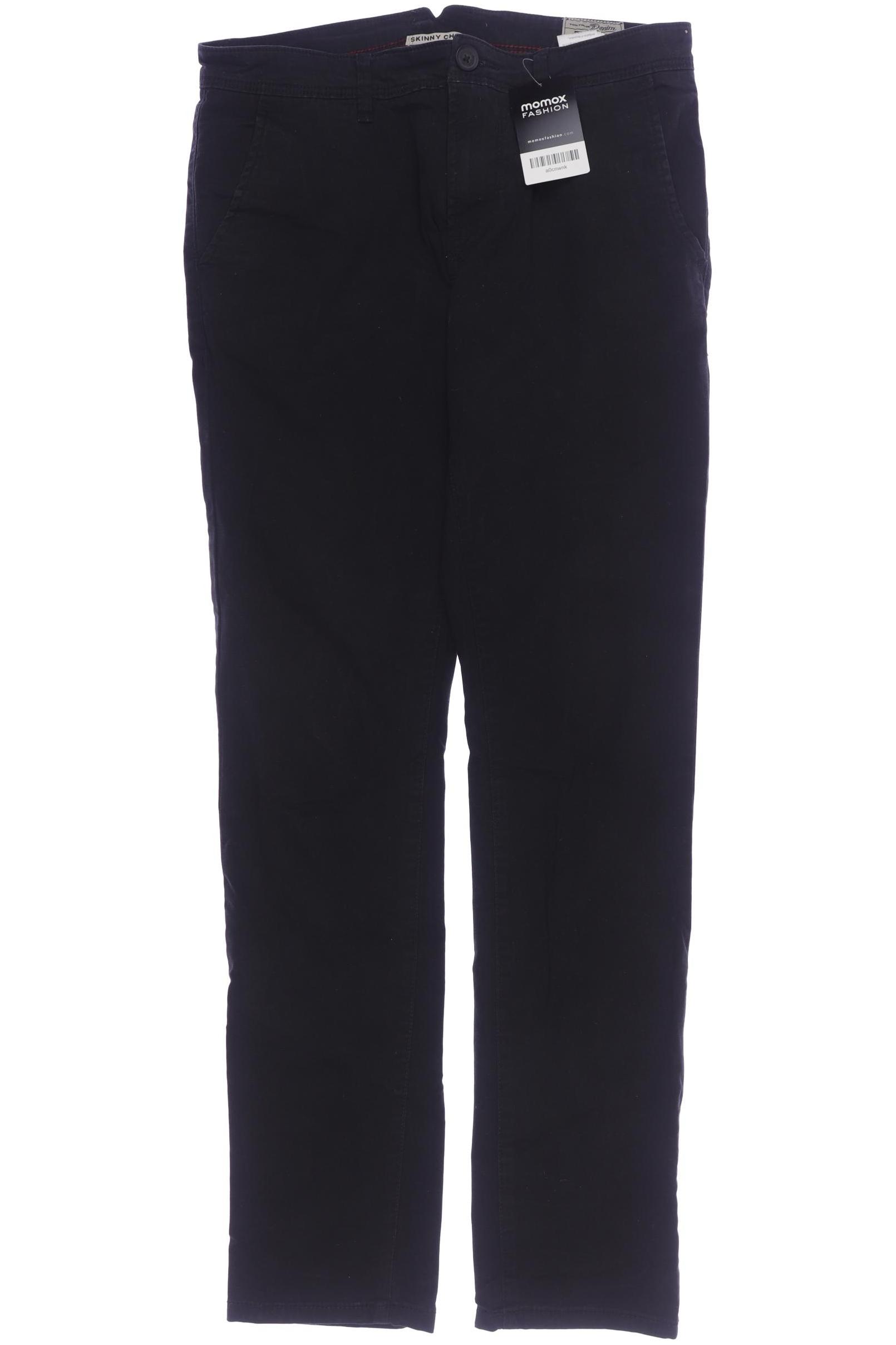 

TOM Tailor Denim Herren Stoffhose, schwarz, Gr. 30