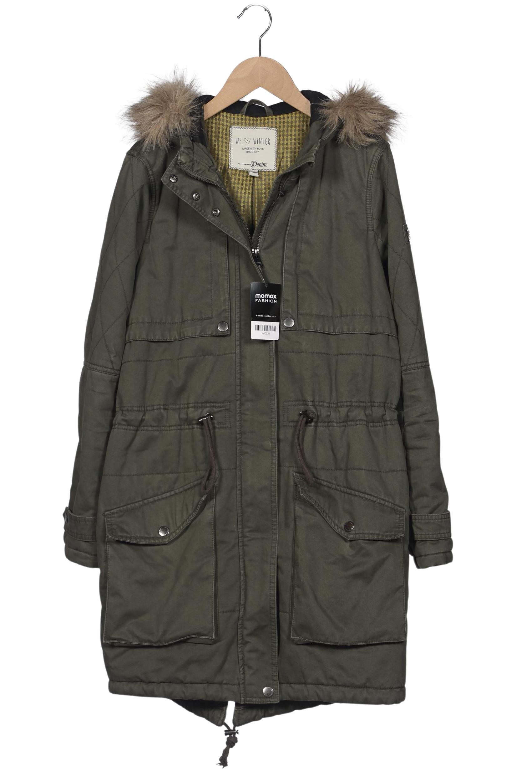 

TOM Tailor Denim Damen Mantel, grün, Gr. 38