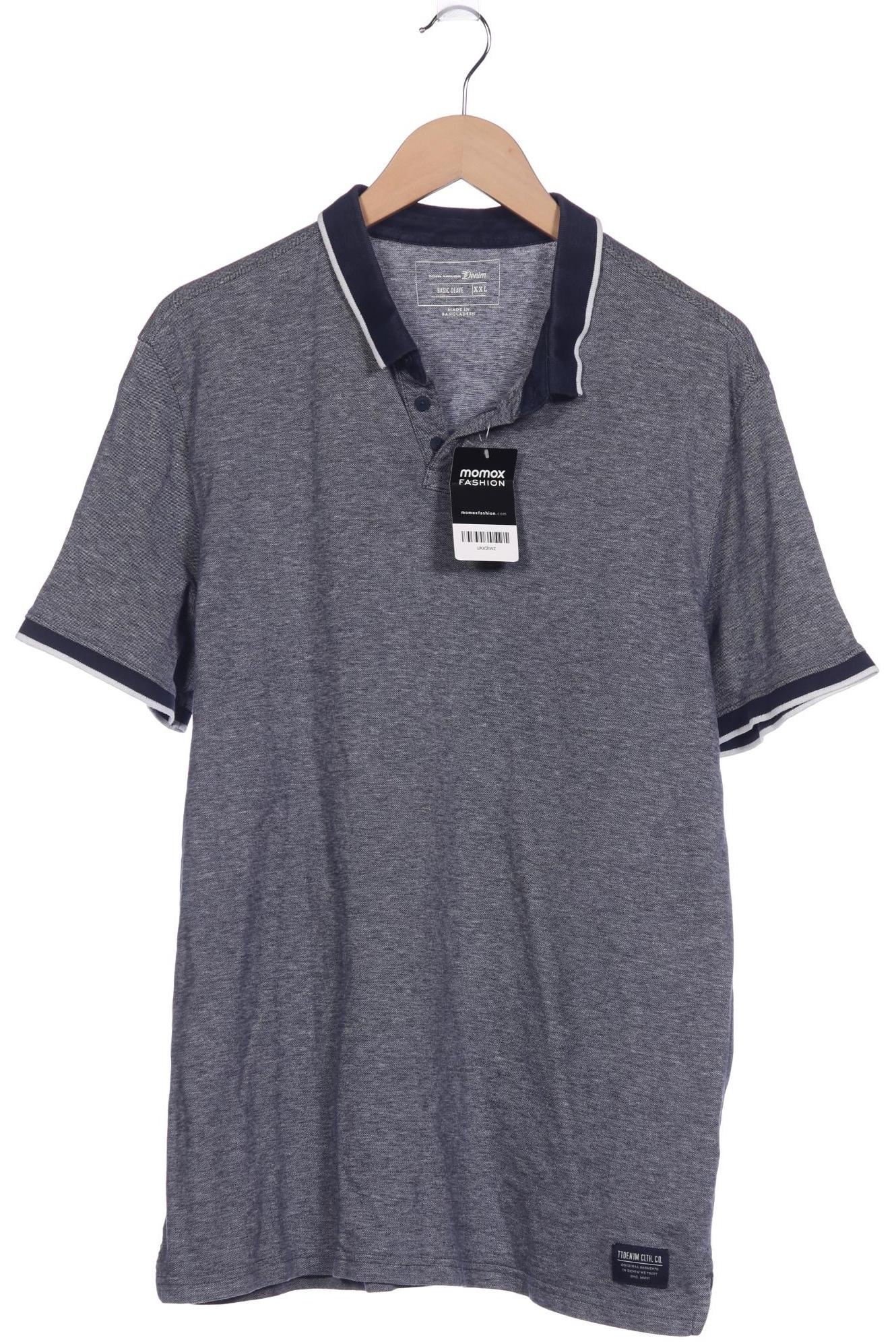 Thumbnail - TOM Tailor Denim Herren Poloshirt, grau, Gr. 56