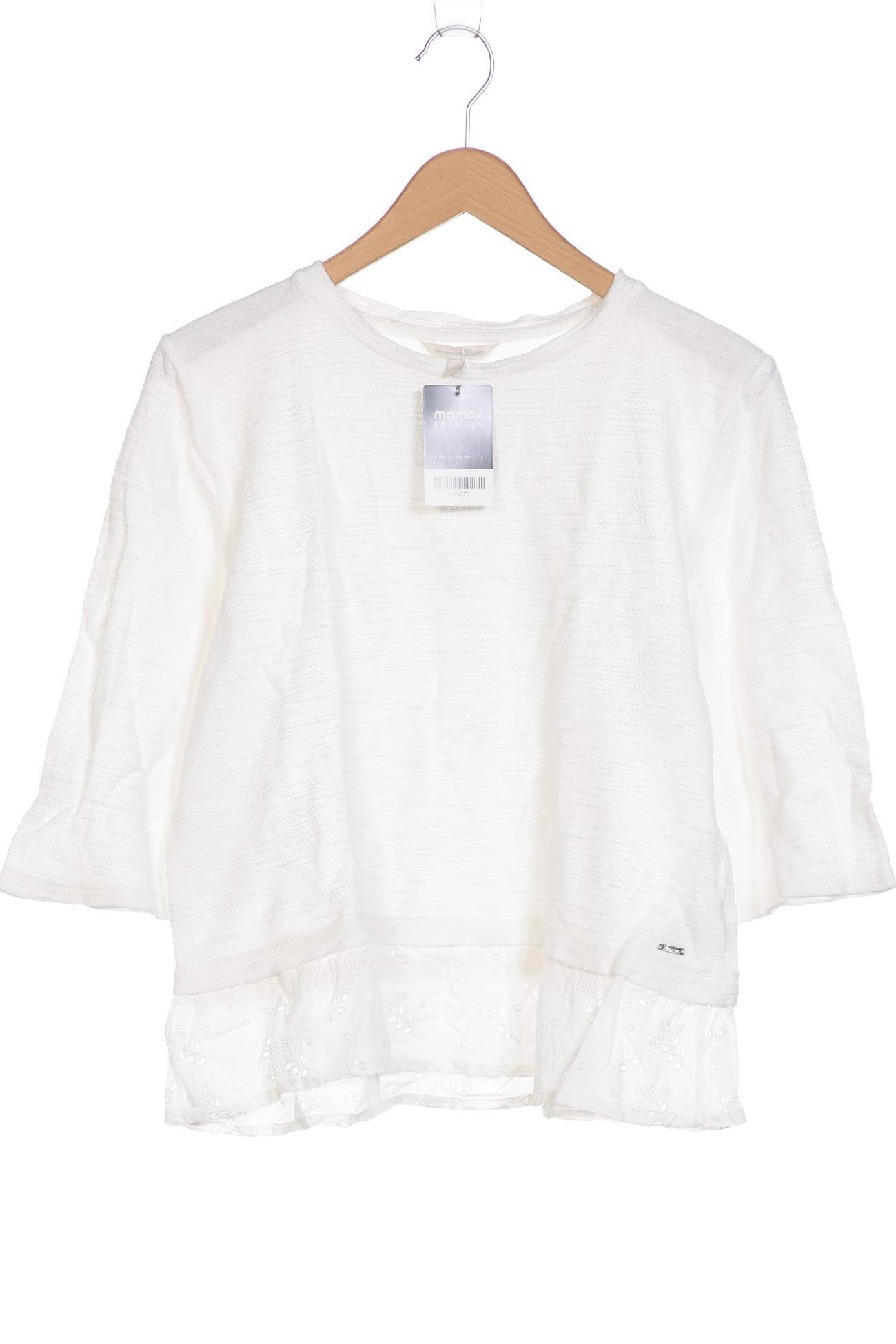 

TOM TAILOR Denim Damen Sweatshirt, weiß