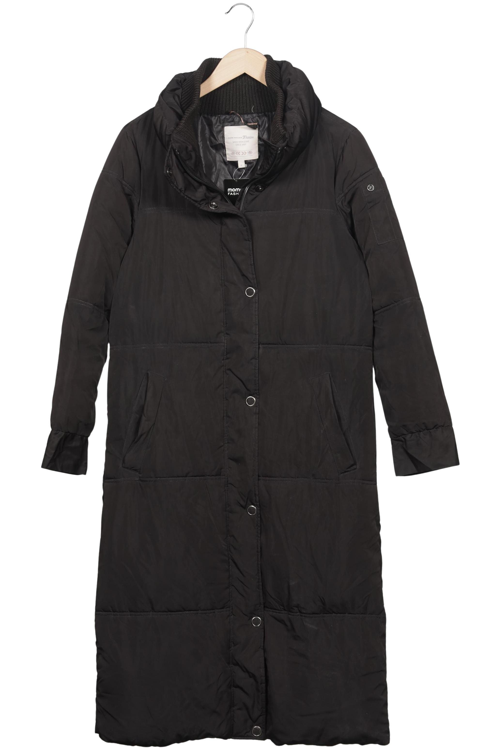 

TOM Tailor Denim Damen Mantel, schwarz, Gr. 38