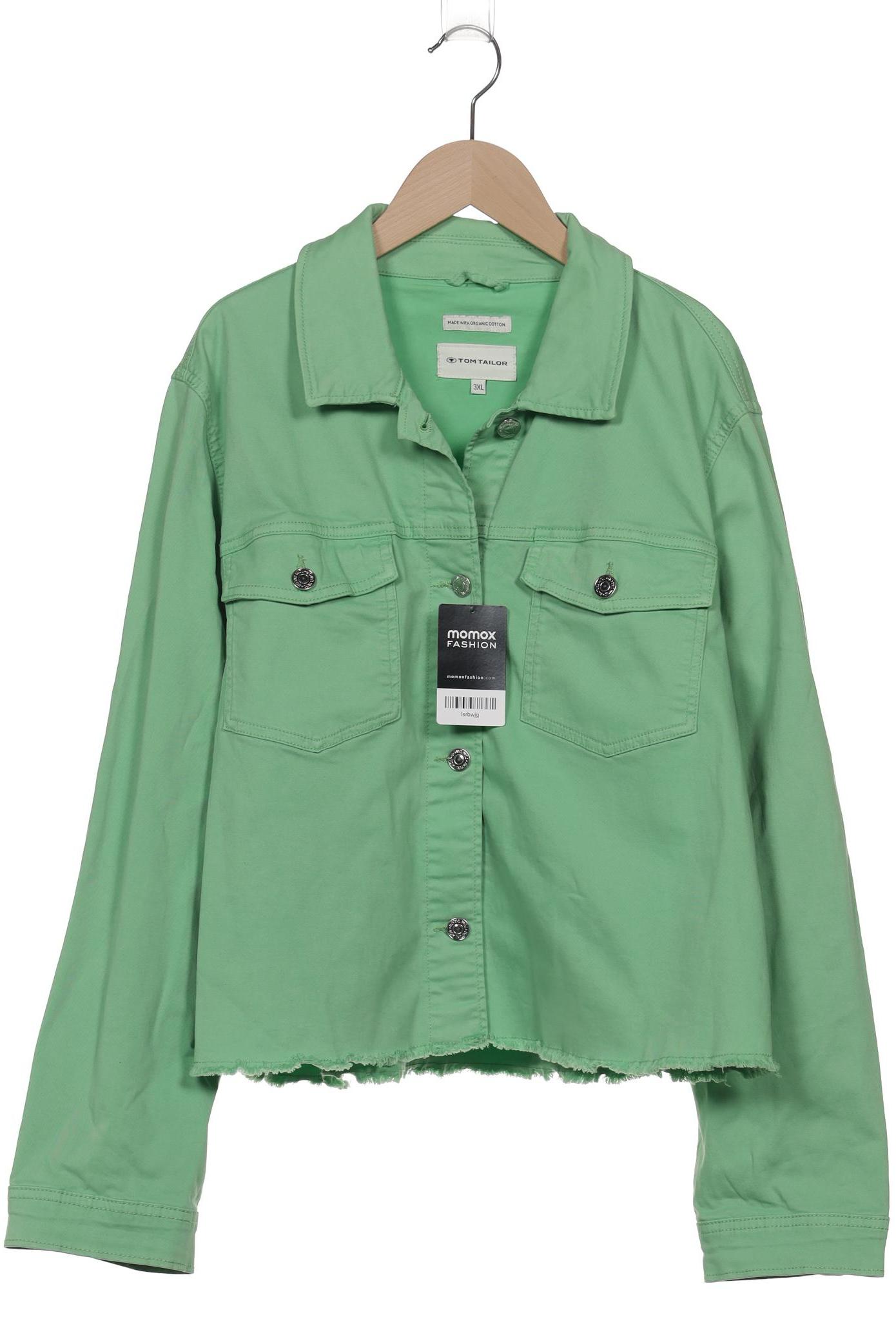 

TOM Tailor Denim Damen Jacke, grün, Gr. 48