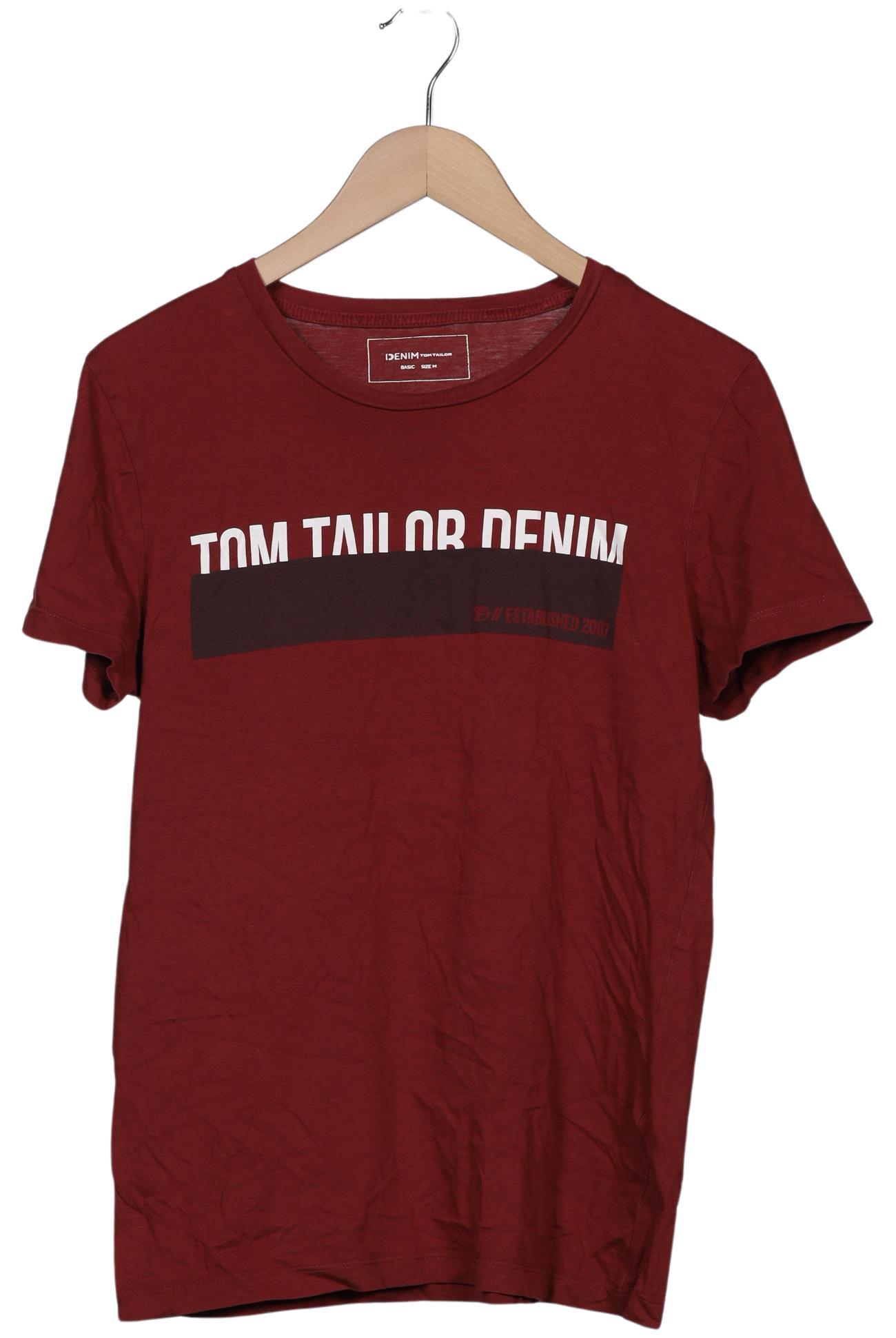 

TOM Tailor Denim Herren T-Shirt, rot, Gr. 48