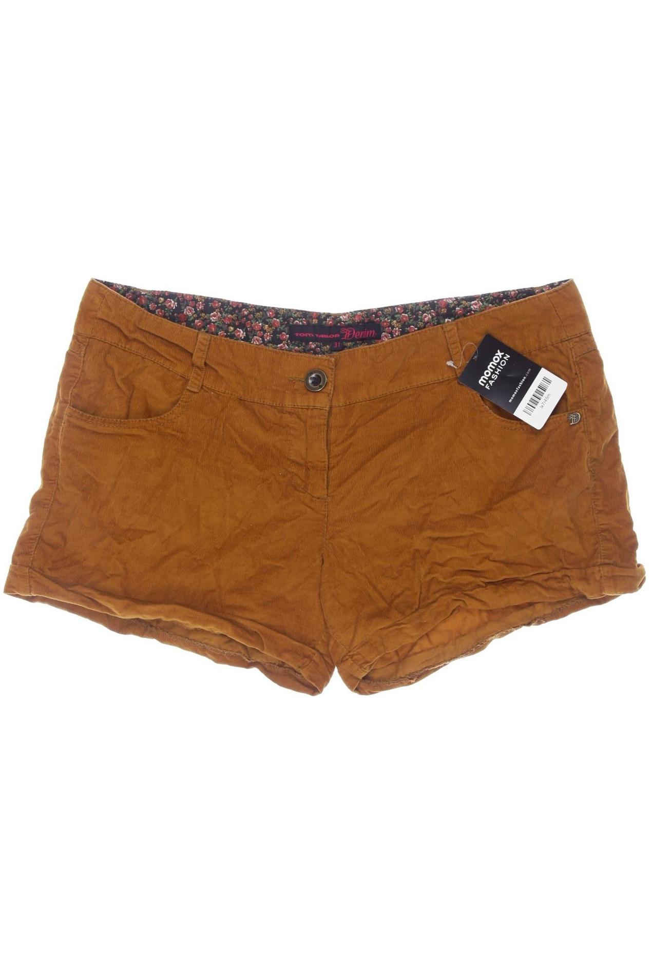 

TOM Tailor Denim Damen Shorts, braun, Gr. 31