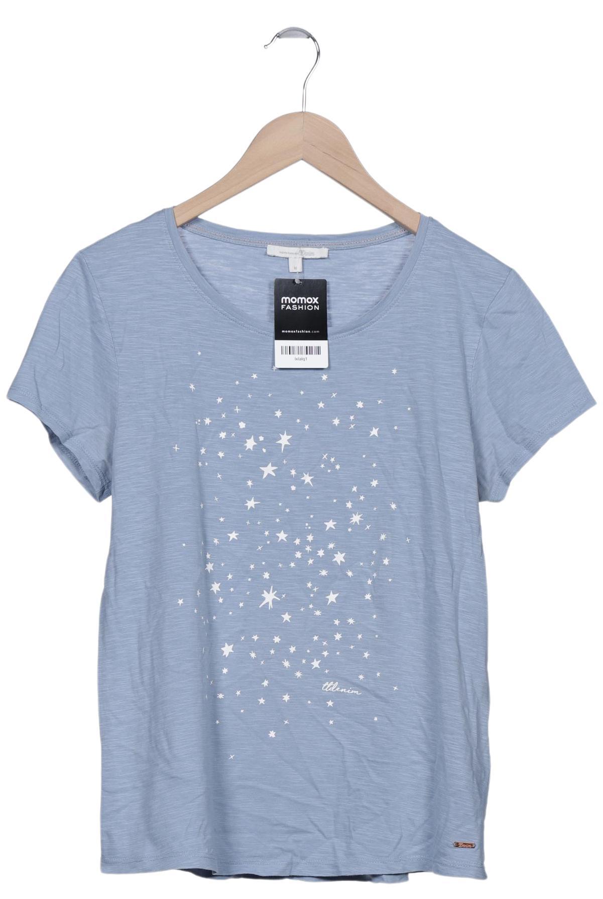 

TOM Tailor Denim Damen T-Shirt, hellblau, Gr. 38