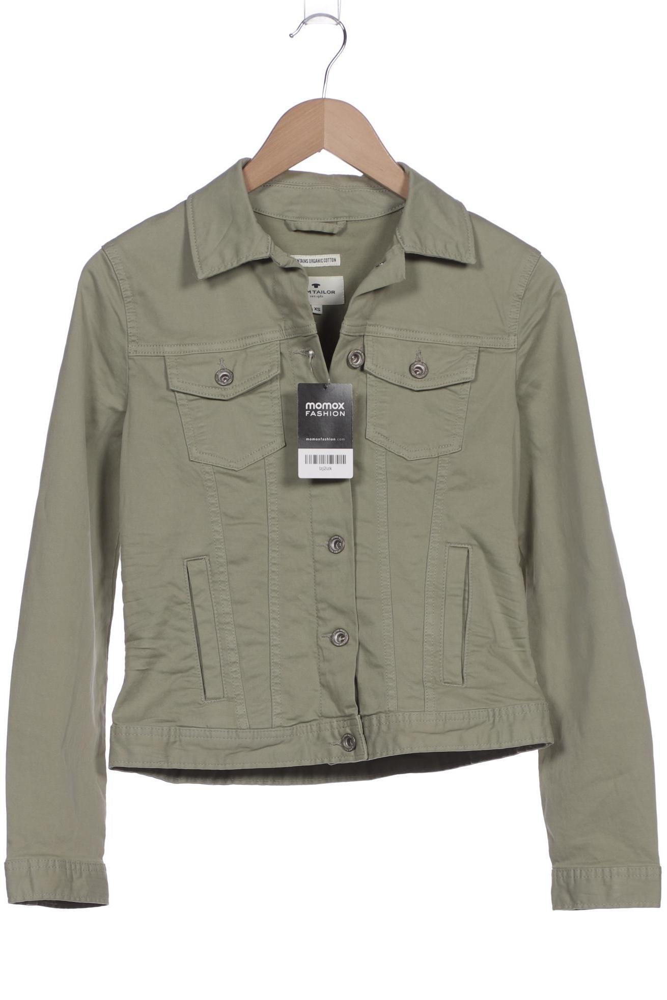

TOM Tailor Denim Damen Jacke, grün, Gr. 34