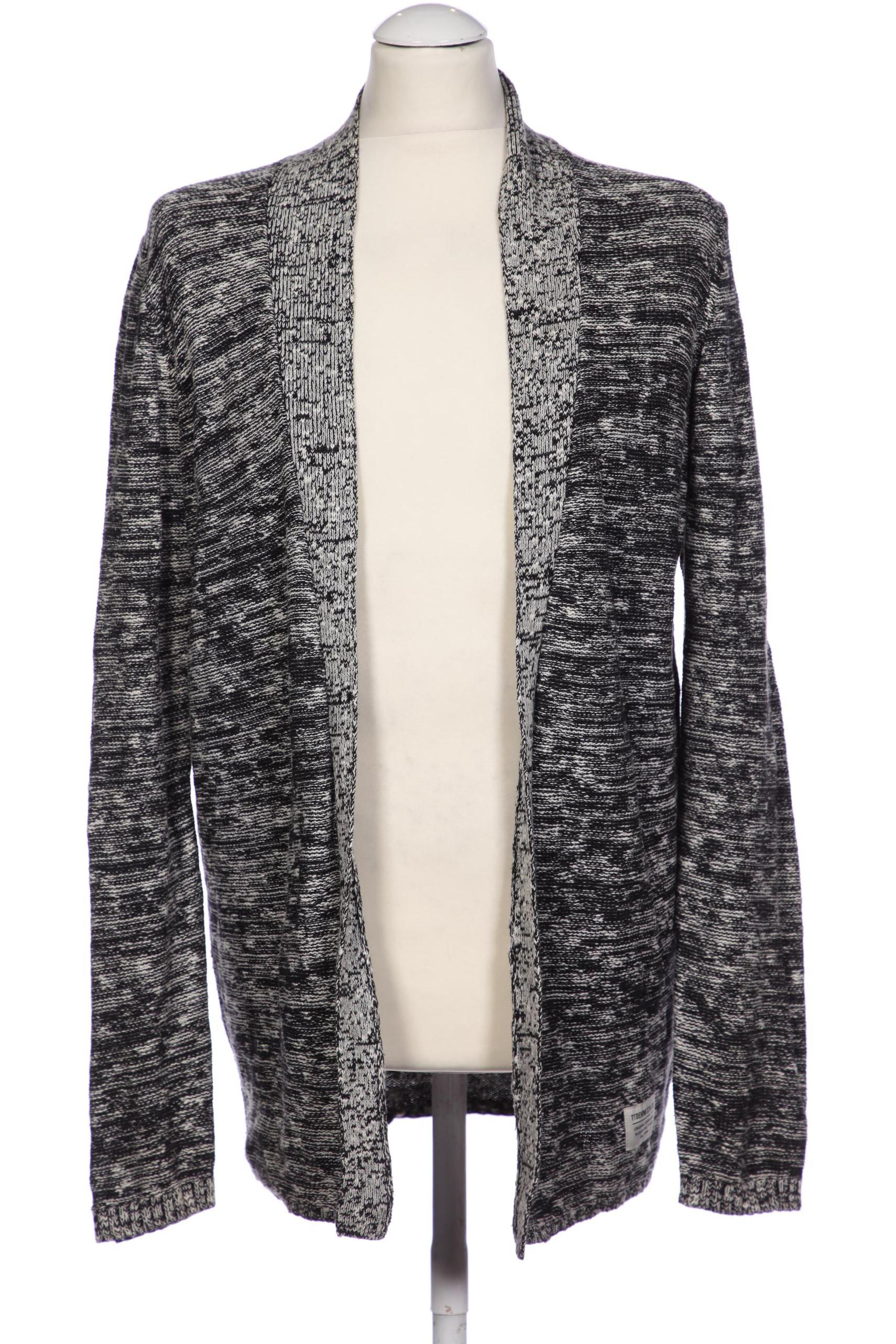 

TOM Tailor Denim Herren Strickjacke, grau, Gr. 46