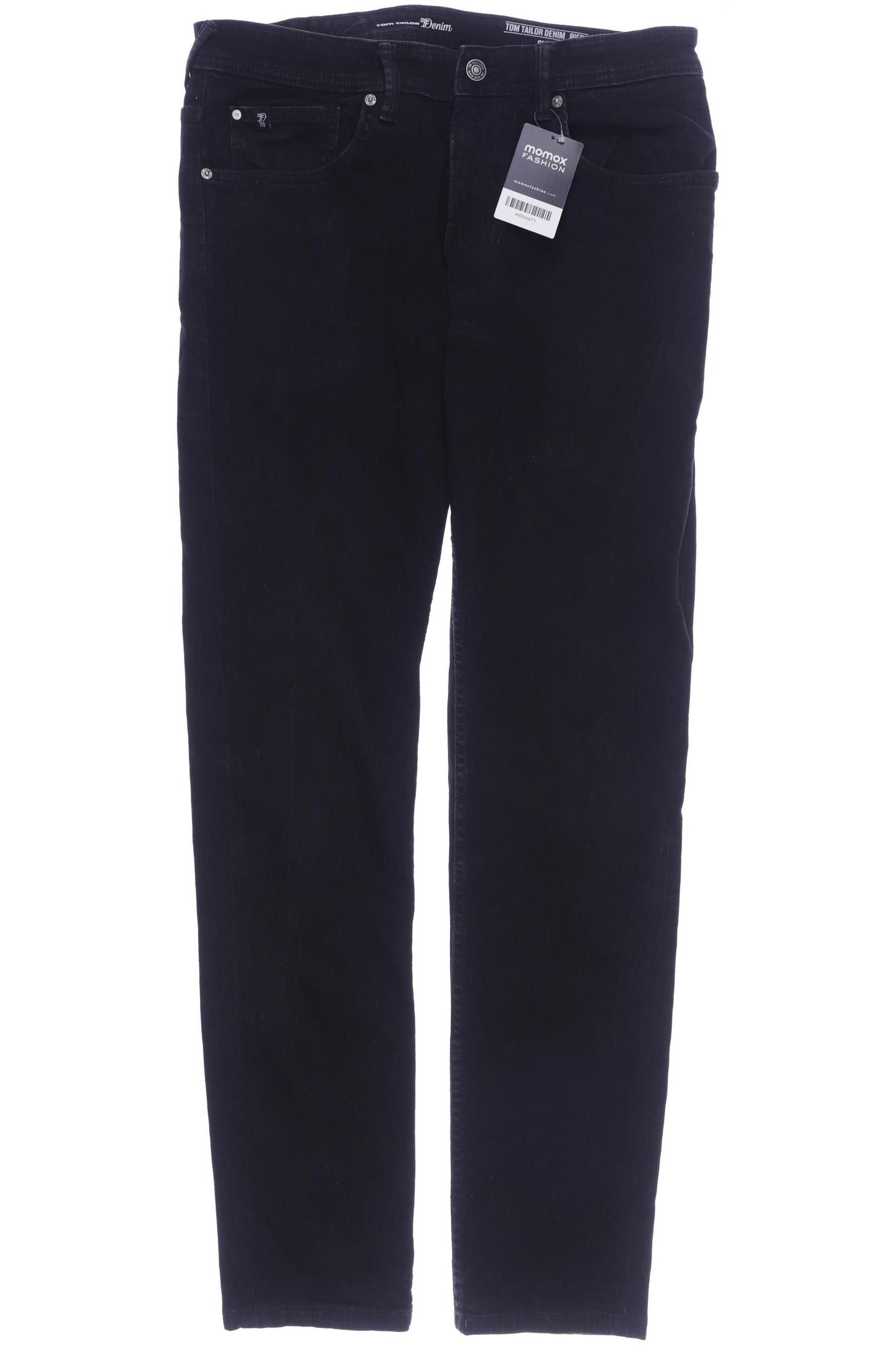 

TOM TAILOR Denim Herren Jeans, schwarz