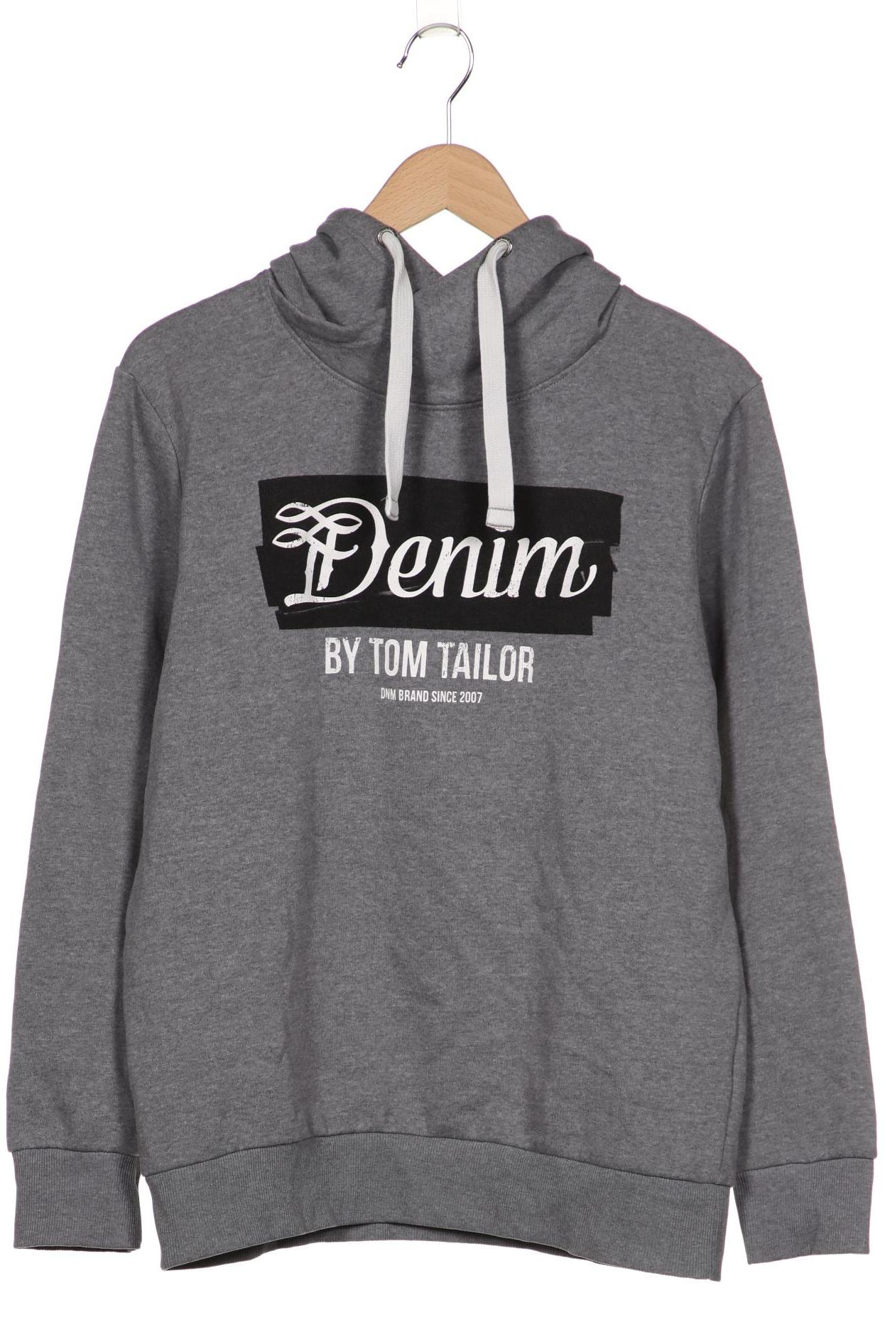 

TOM TAILOR Denim Herren Kapuzenpullover, grau