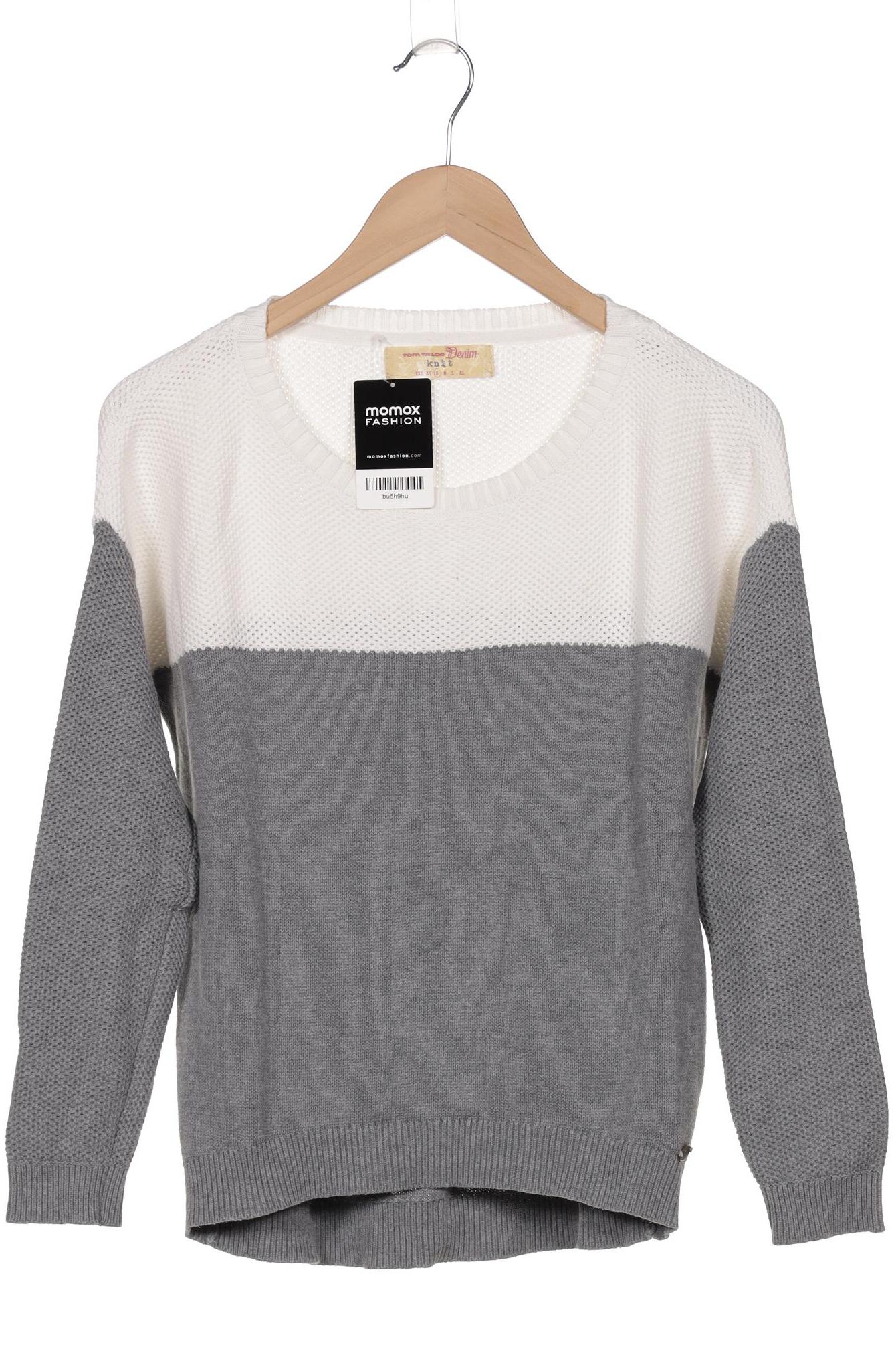 

TOM Tailor Denim Damen Pullover, grau, Gr. 36