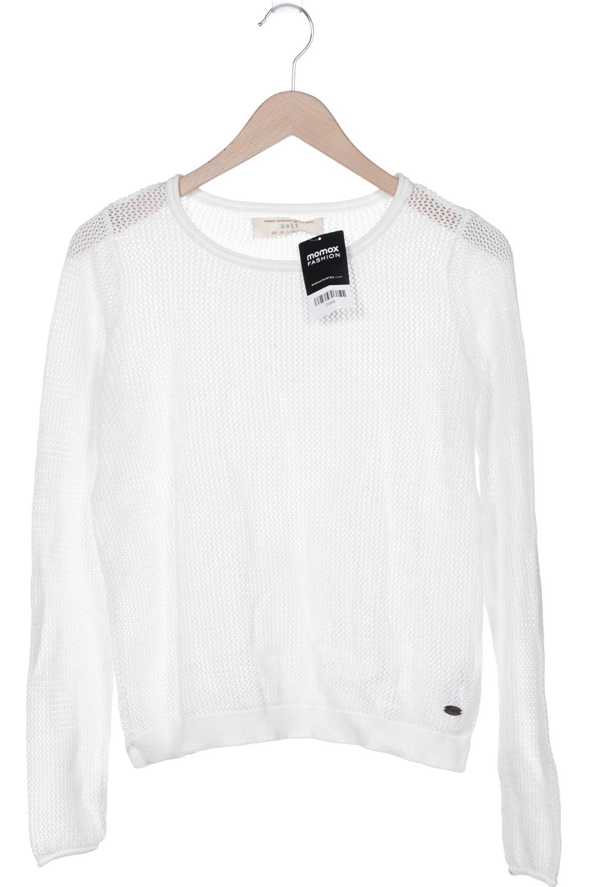 

TOM Tailor Denim Damen Pullover, cremeweiß, Gr. 38