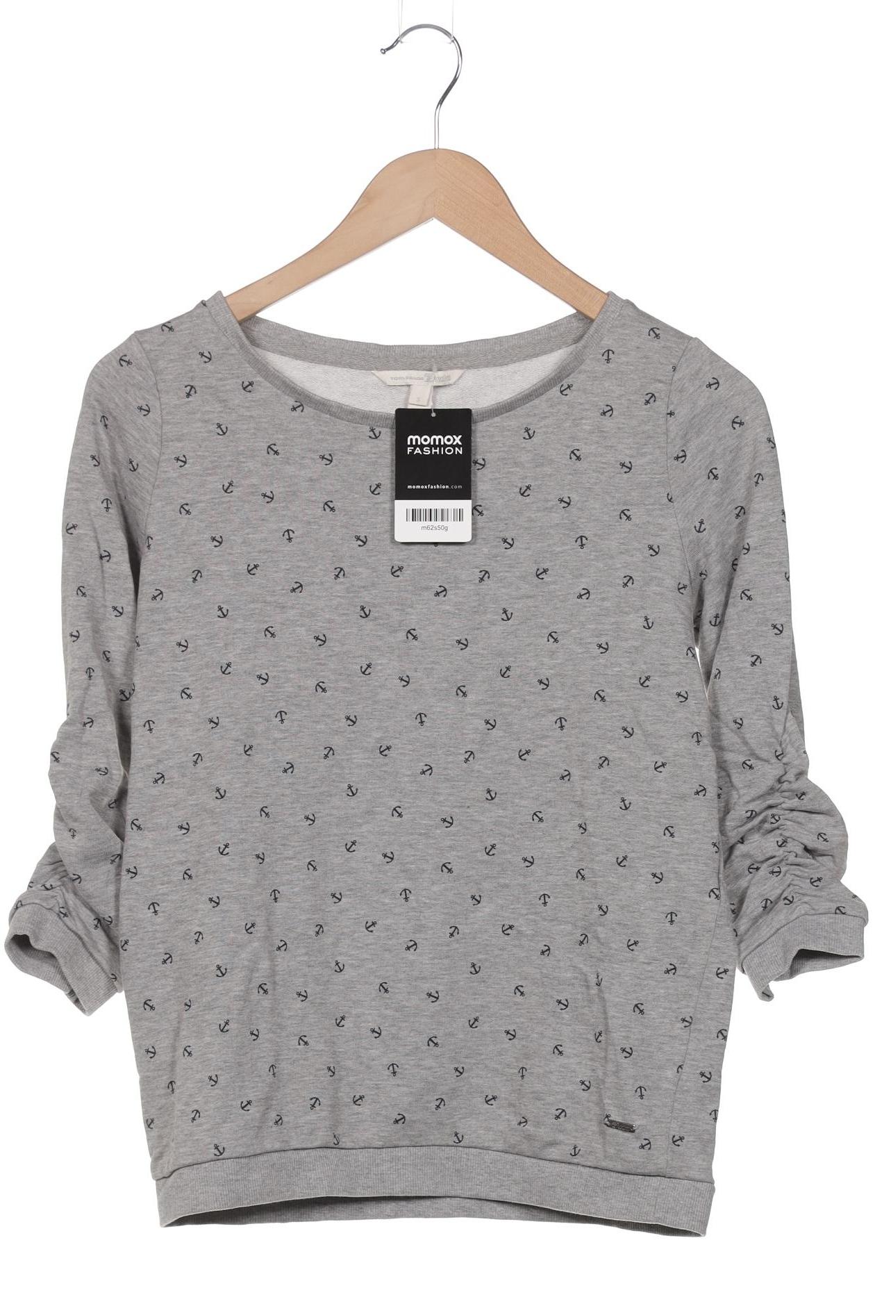 

TOM Tailor Denim Damen Sweatshirt, grau, Gr. 36