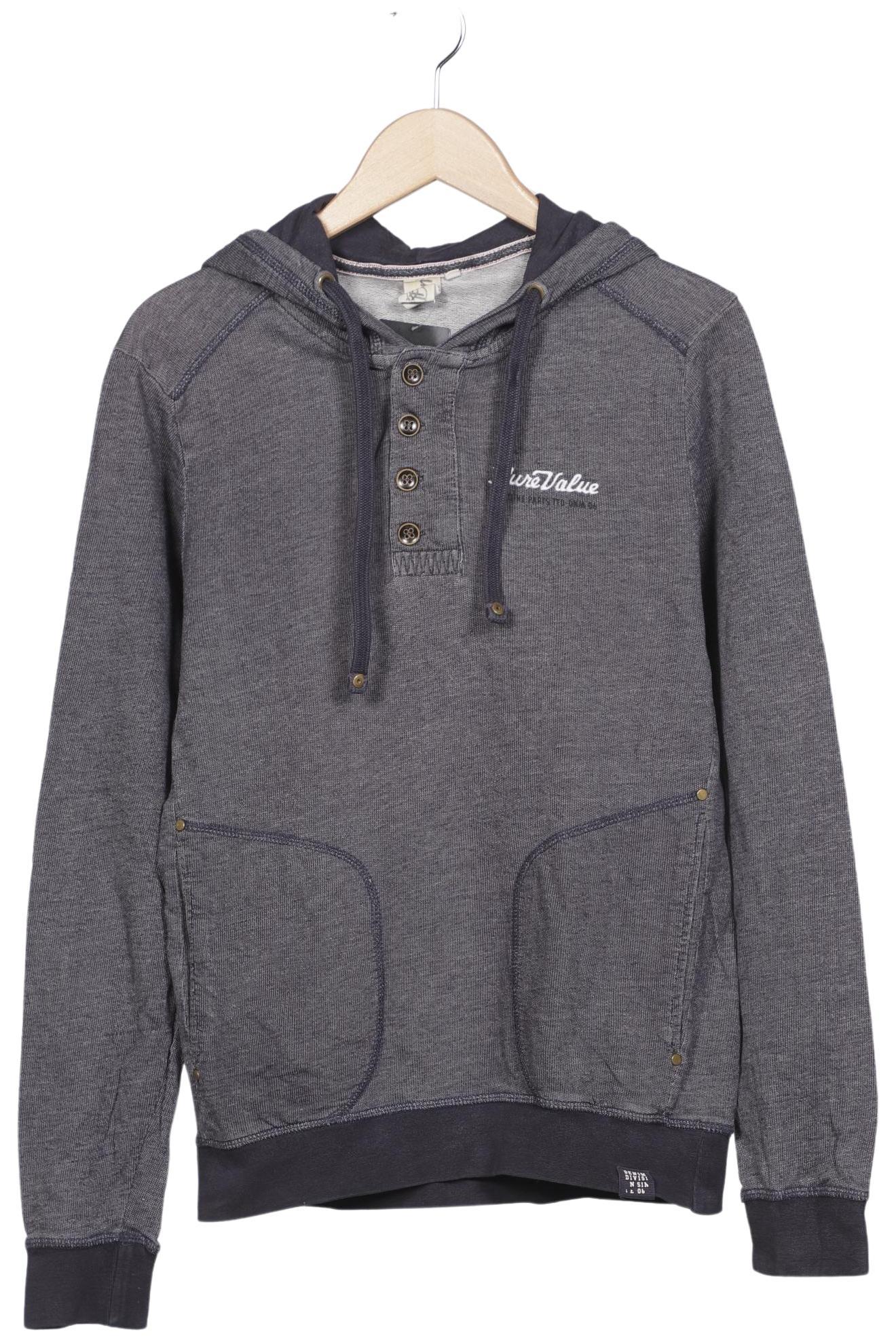 

TOM Tailor Denim Herren Kapuzenpullover, grau, Gr. 46