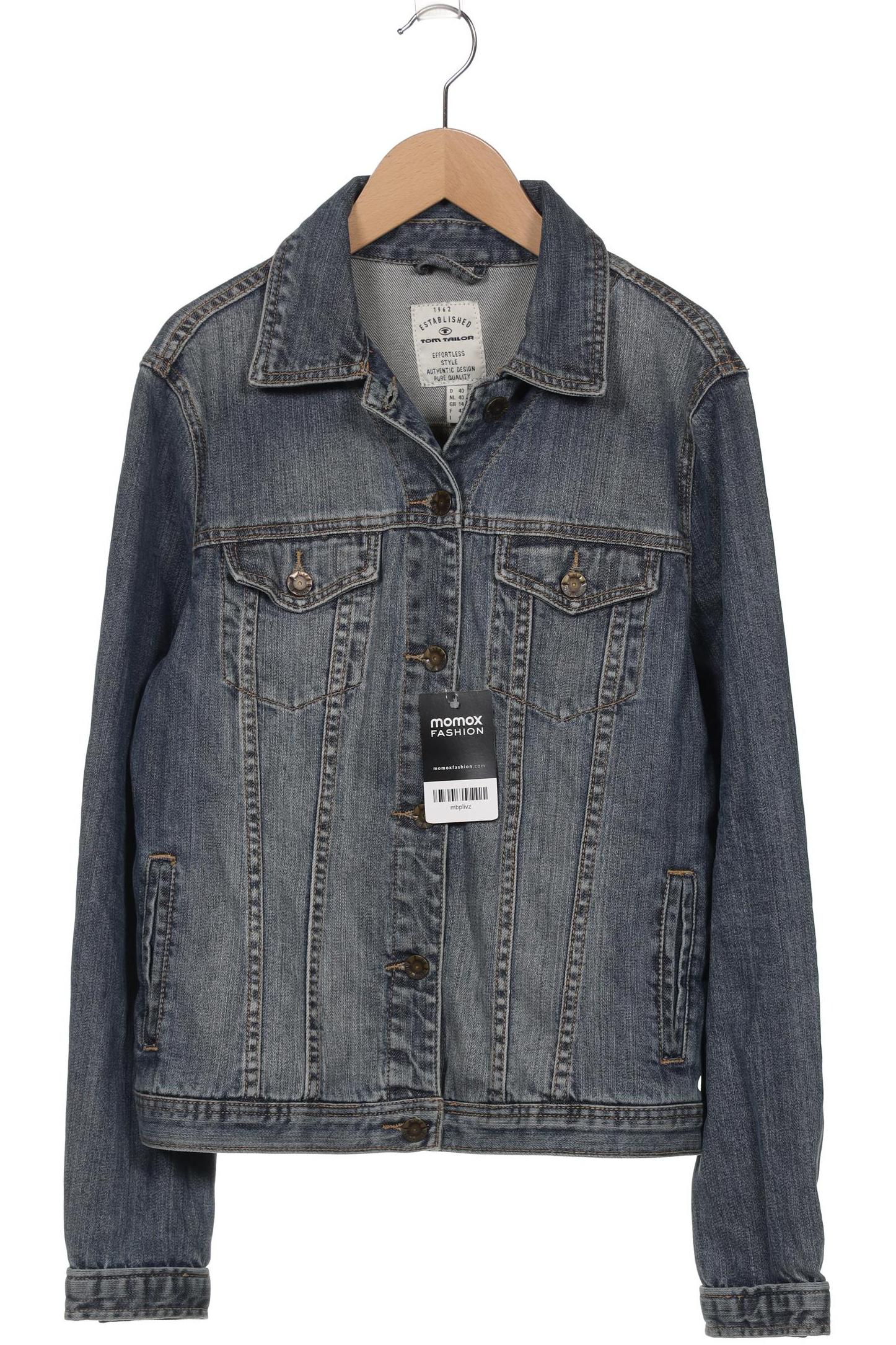 

TOM Tailor Denim Damen Jacke, blau, Gr. 40