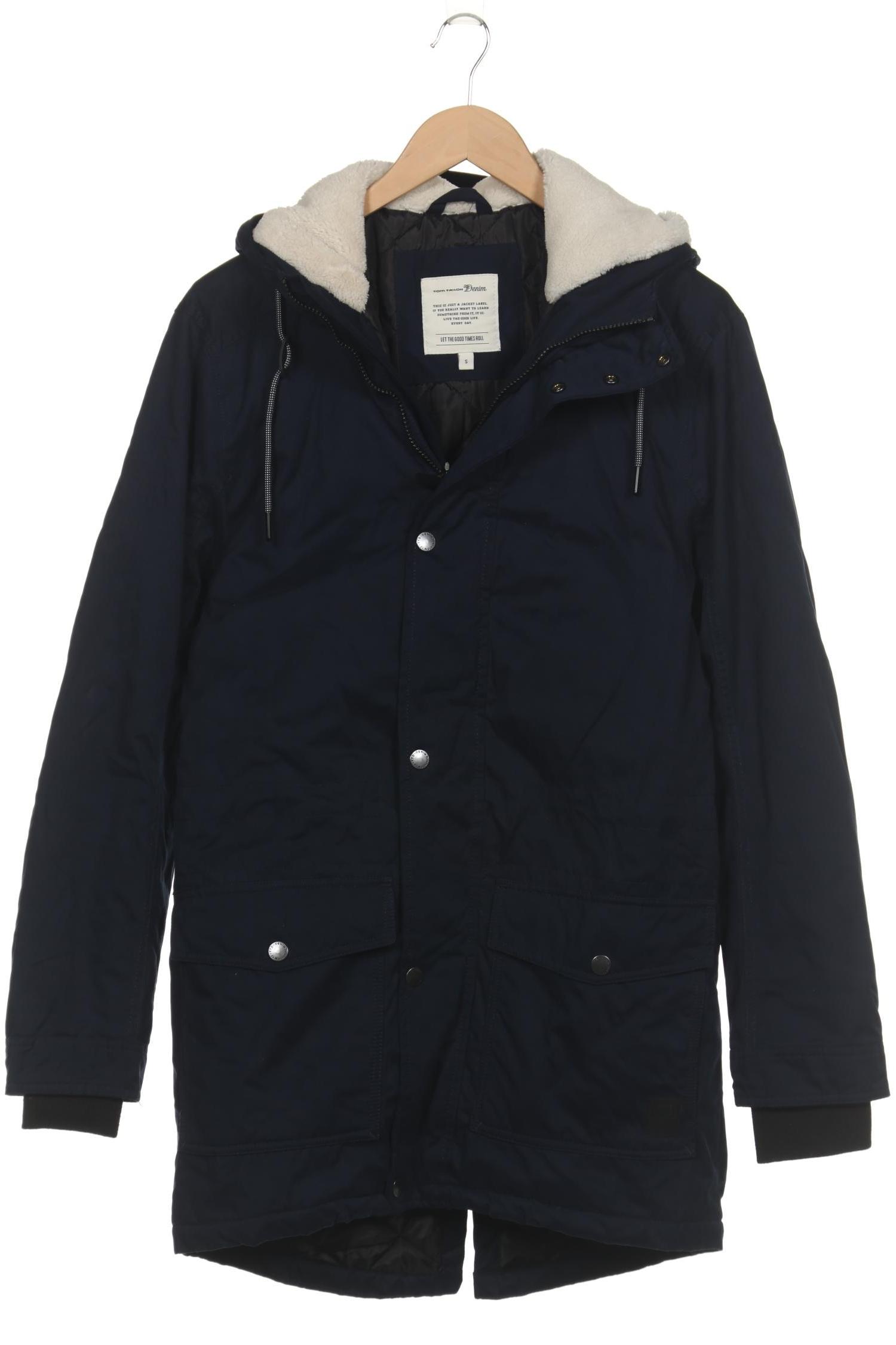 

TOM Tailor Denim Damen Mantel, marineblau, Gr. 36