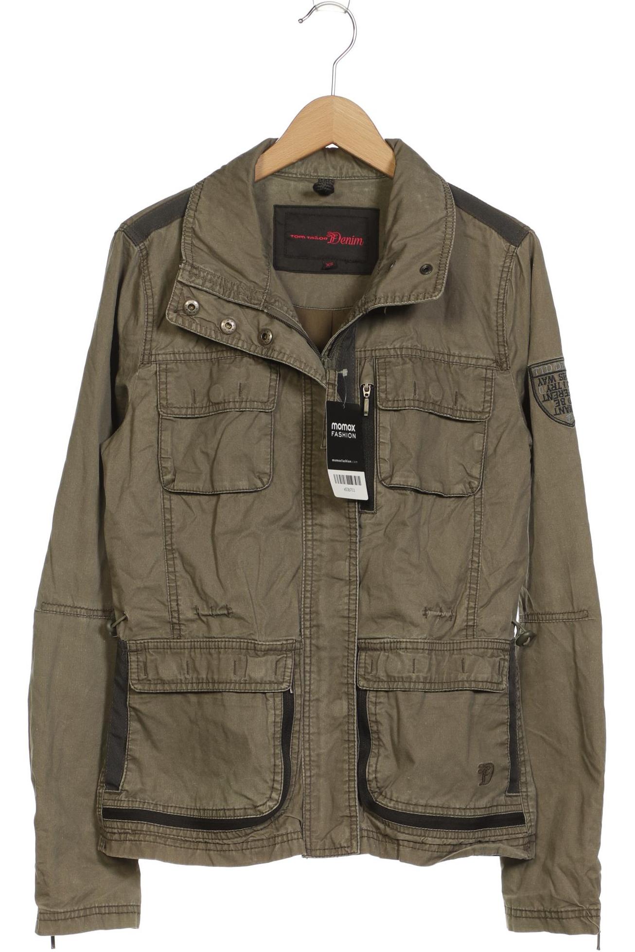 

TOM Tailor Denim Damen Jacke, grün, Gr. 34
