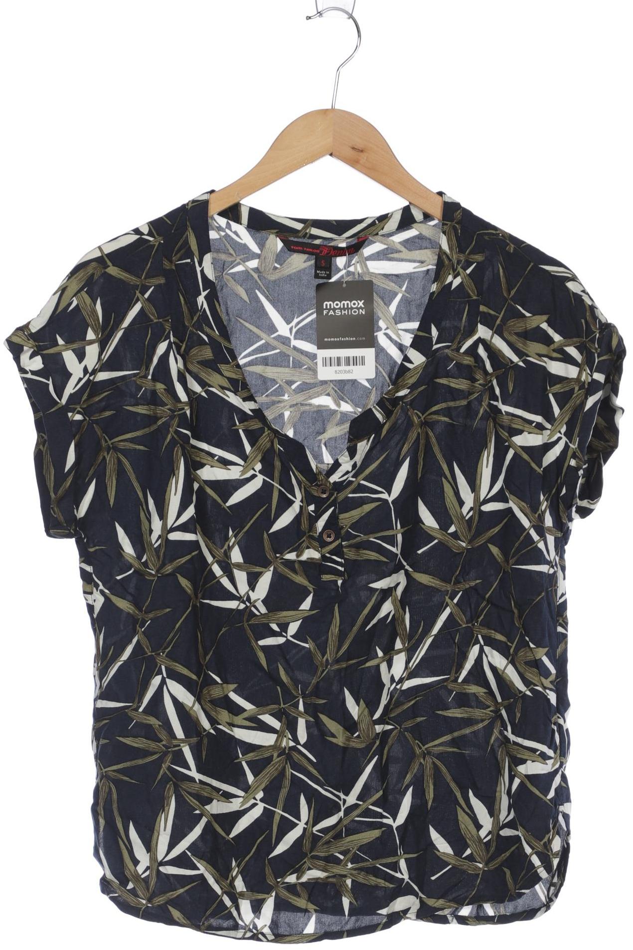 

TOM TAILOR Denim Damen Bluse, marineblau