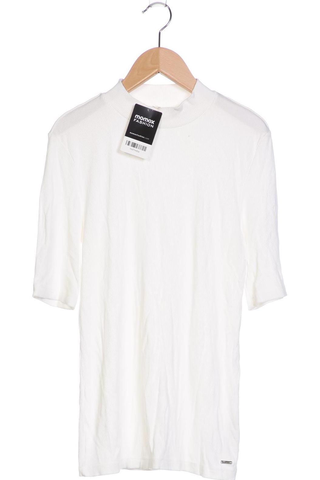 

TOM TAILOR Denim Damen Langarmshirt, weiß