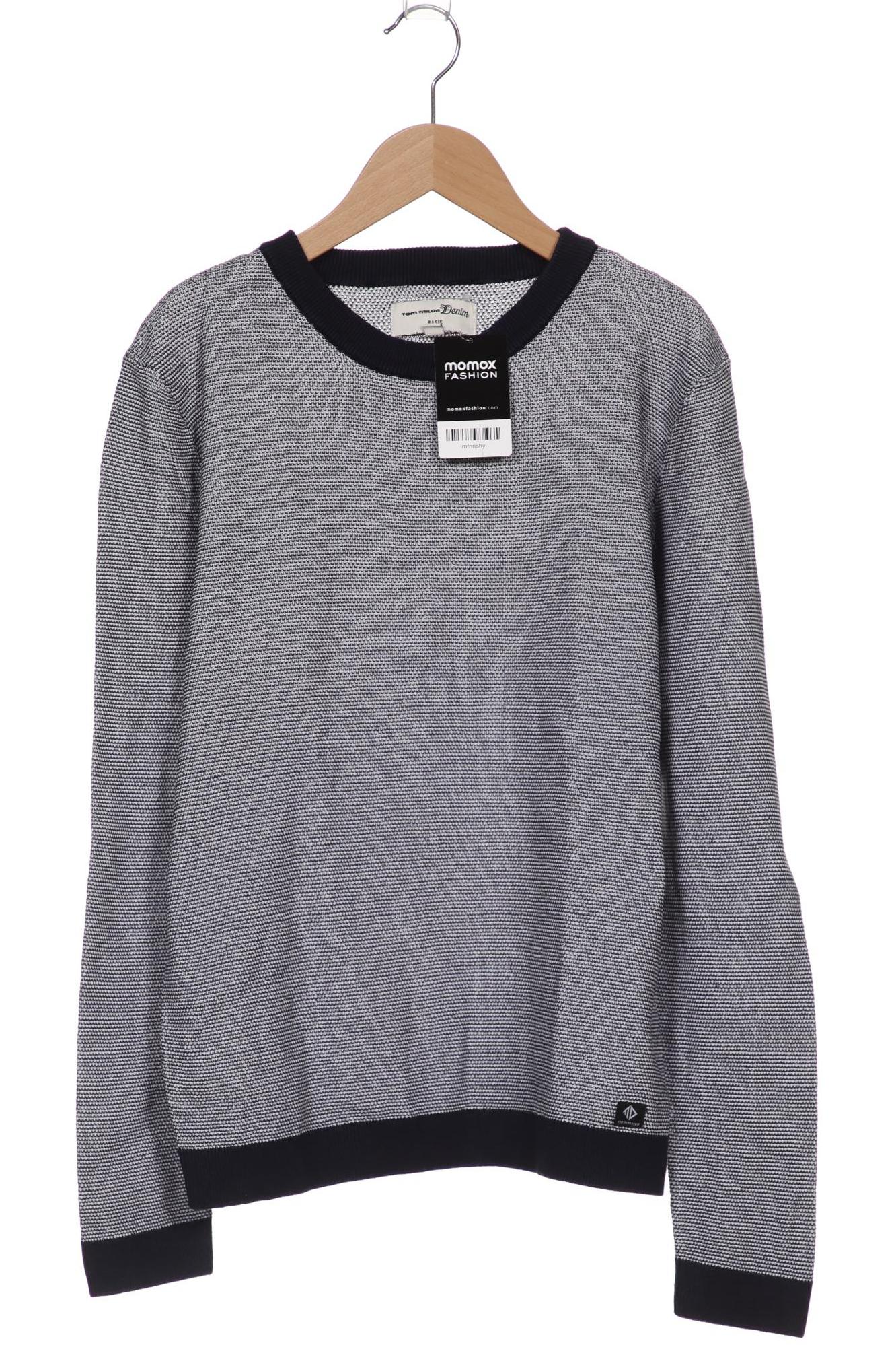 

TOM TAILOR Denim Herren Pullover, marineblau