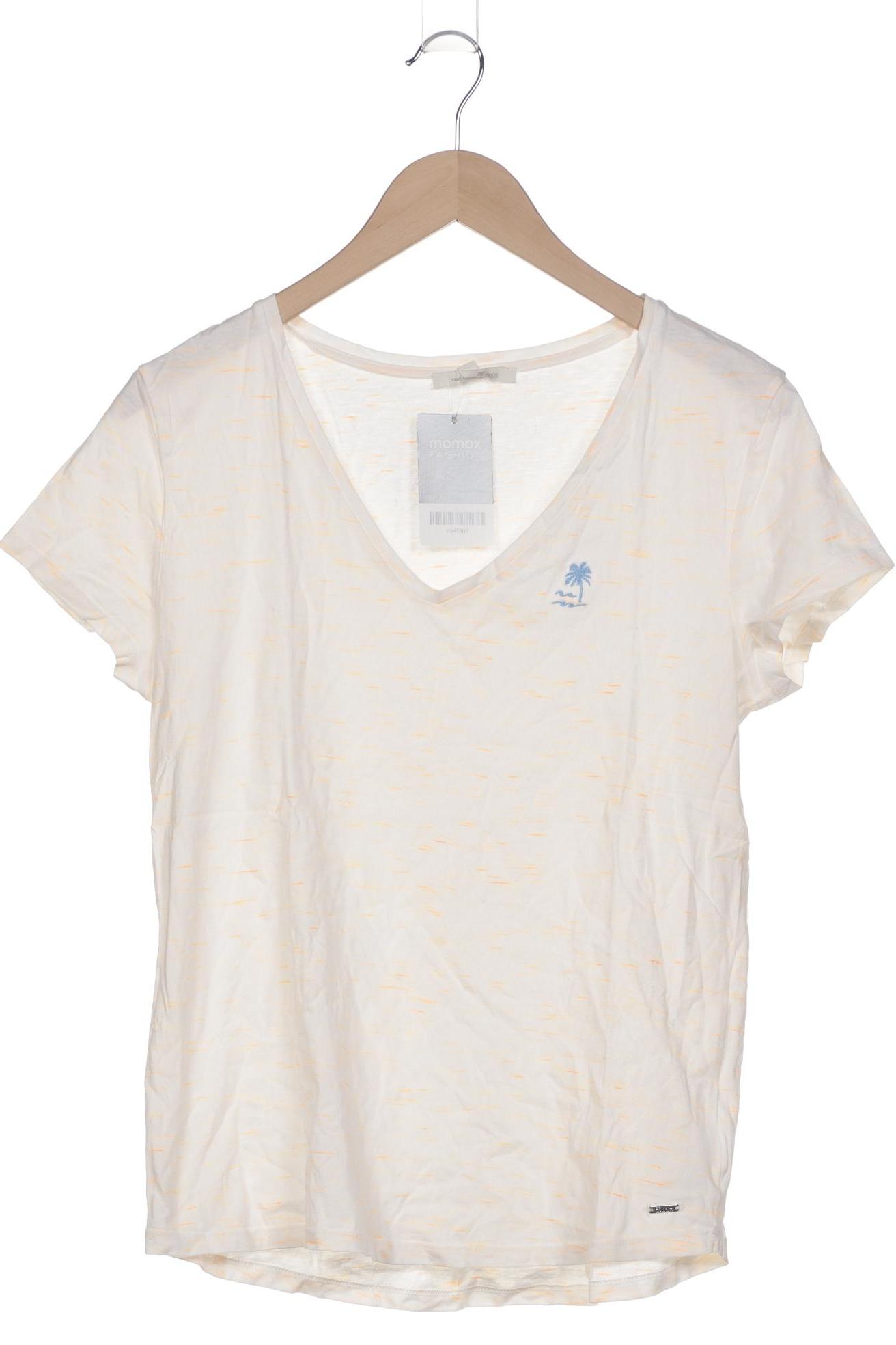 

TOM Tailor Denim Damen T-Shirt, beige, Gr. 38