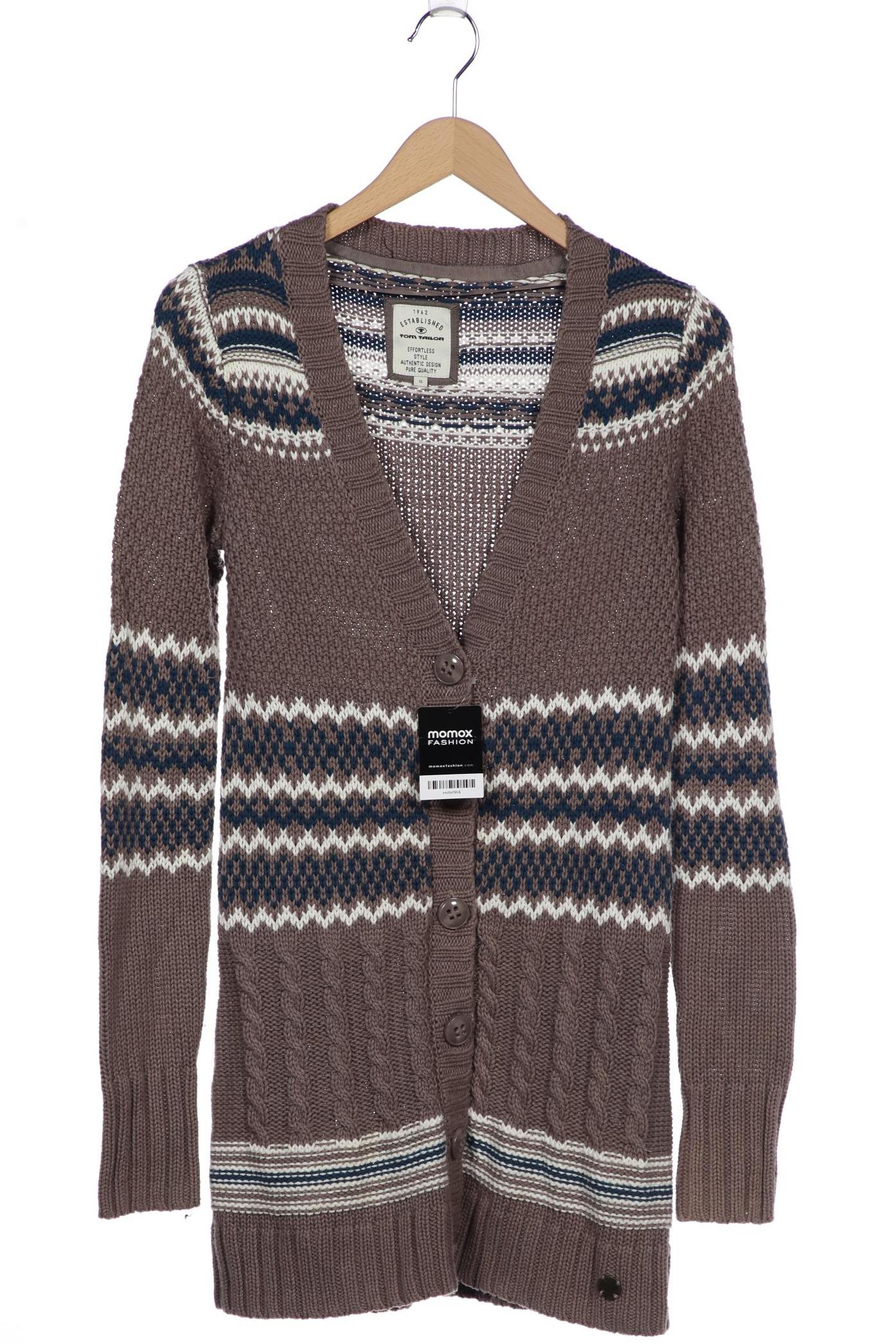 

TOM TAILOR Denim Damen Strickjacke, braun