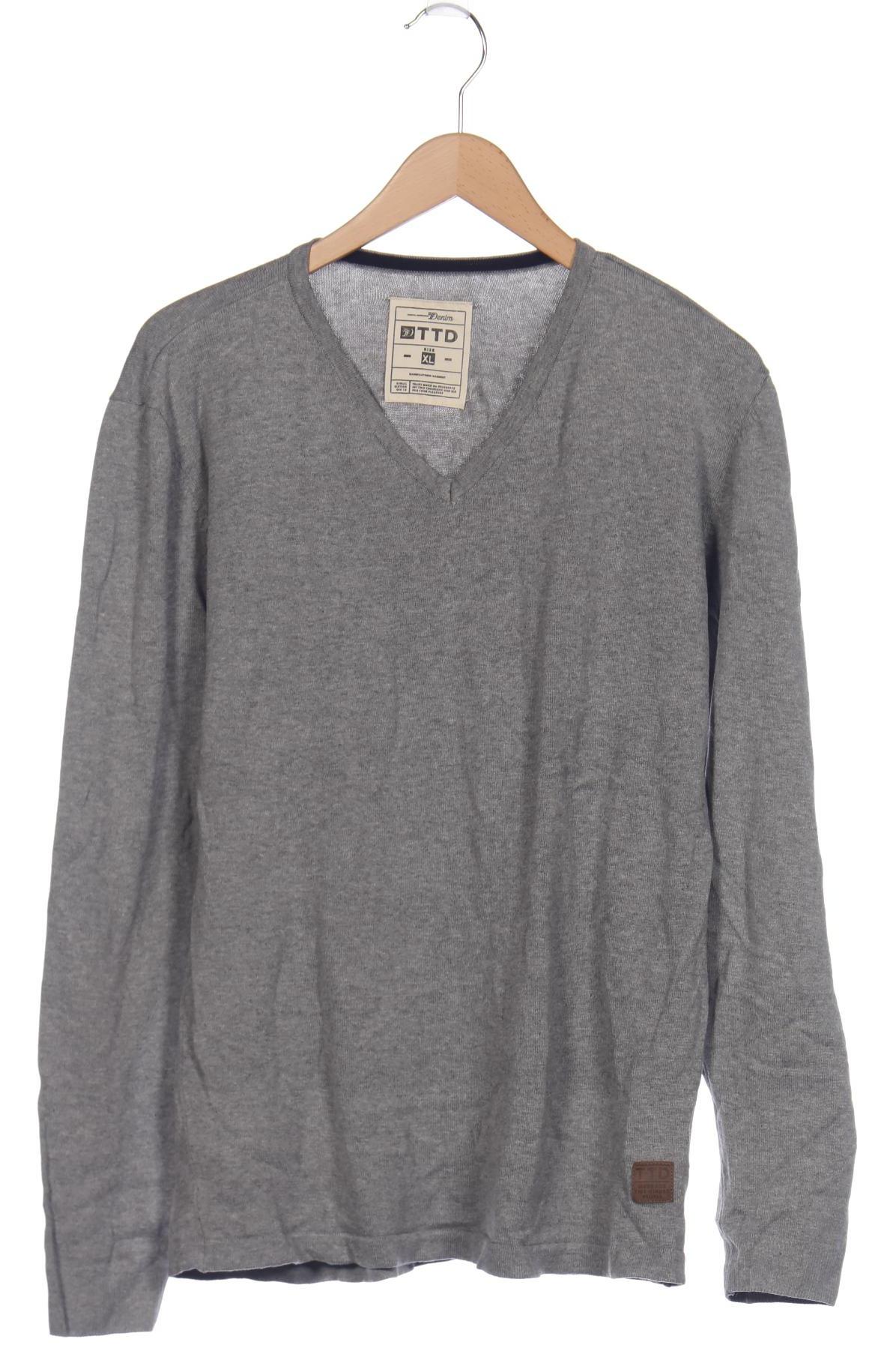 

TOM TAILOR Denim Herren Pullover, grau