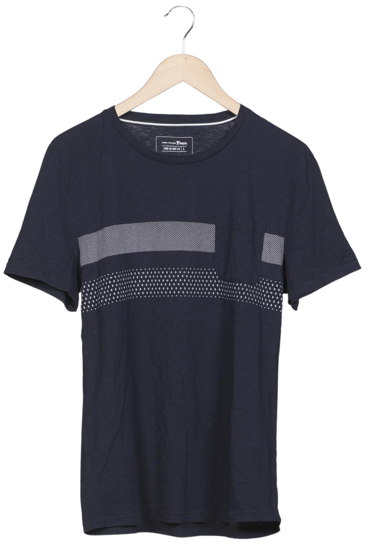 

TOM Tailor Denim Herren T-Shirt, marineblau, Gr. 52