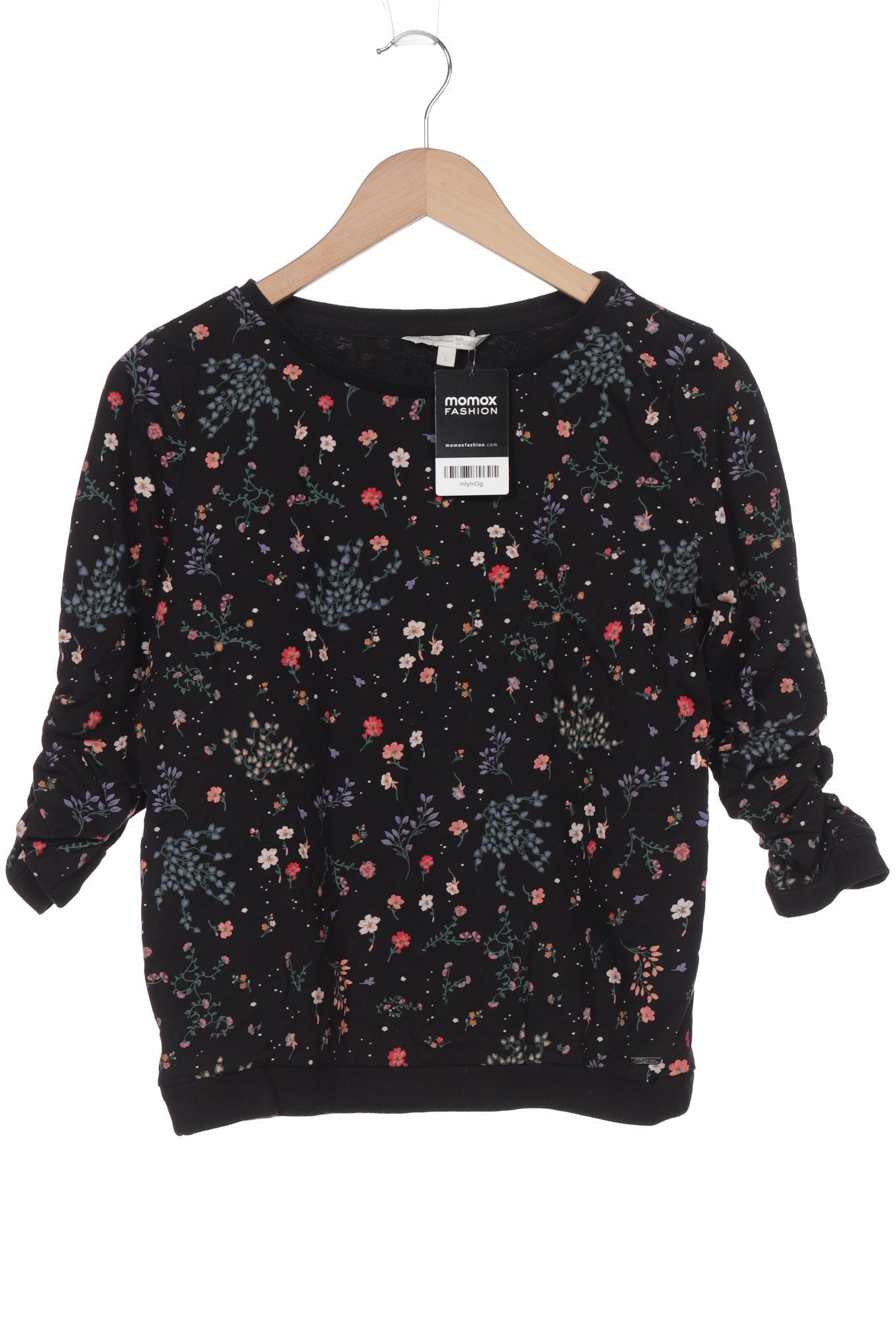 

TOM TAILOR Denim Damen Sweatshirt, schwarz