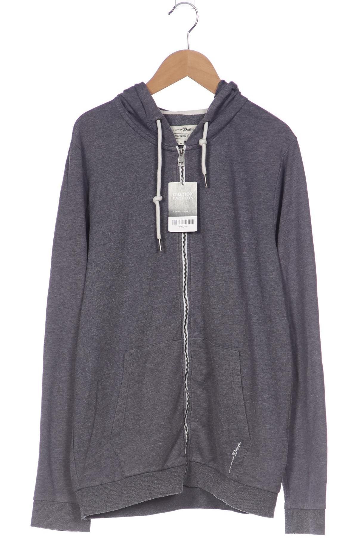 

TOM Tailor Denim Herren Kapuzenpullover, grau, Gr. 48