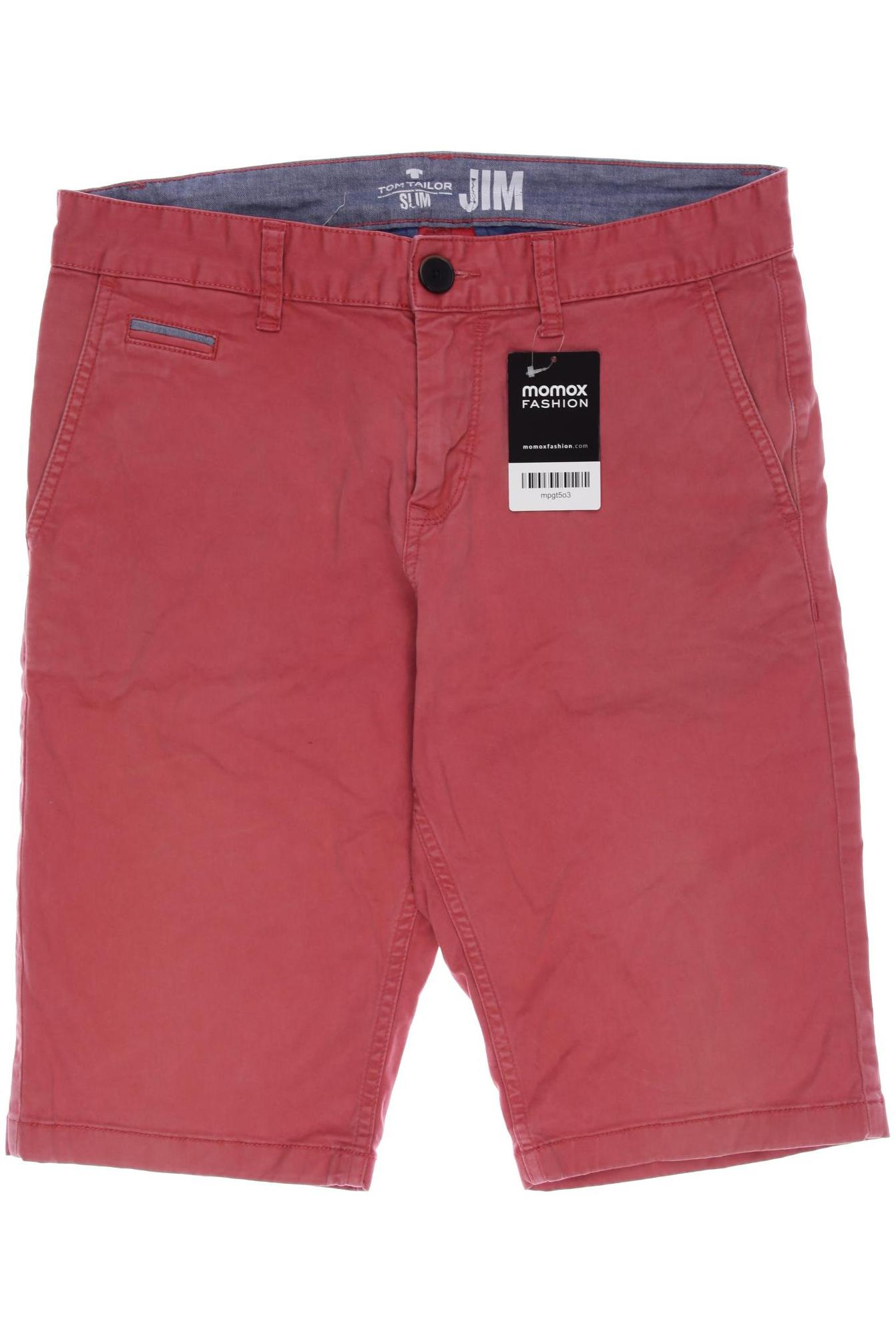 

TOM TAILOR Denim Herren Shorts, rot