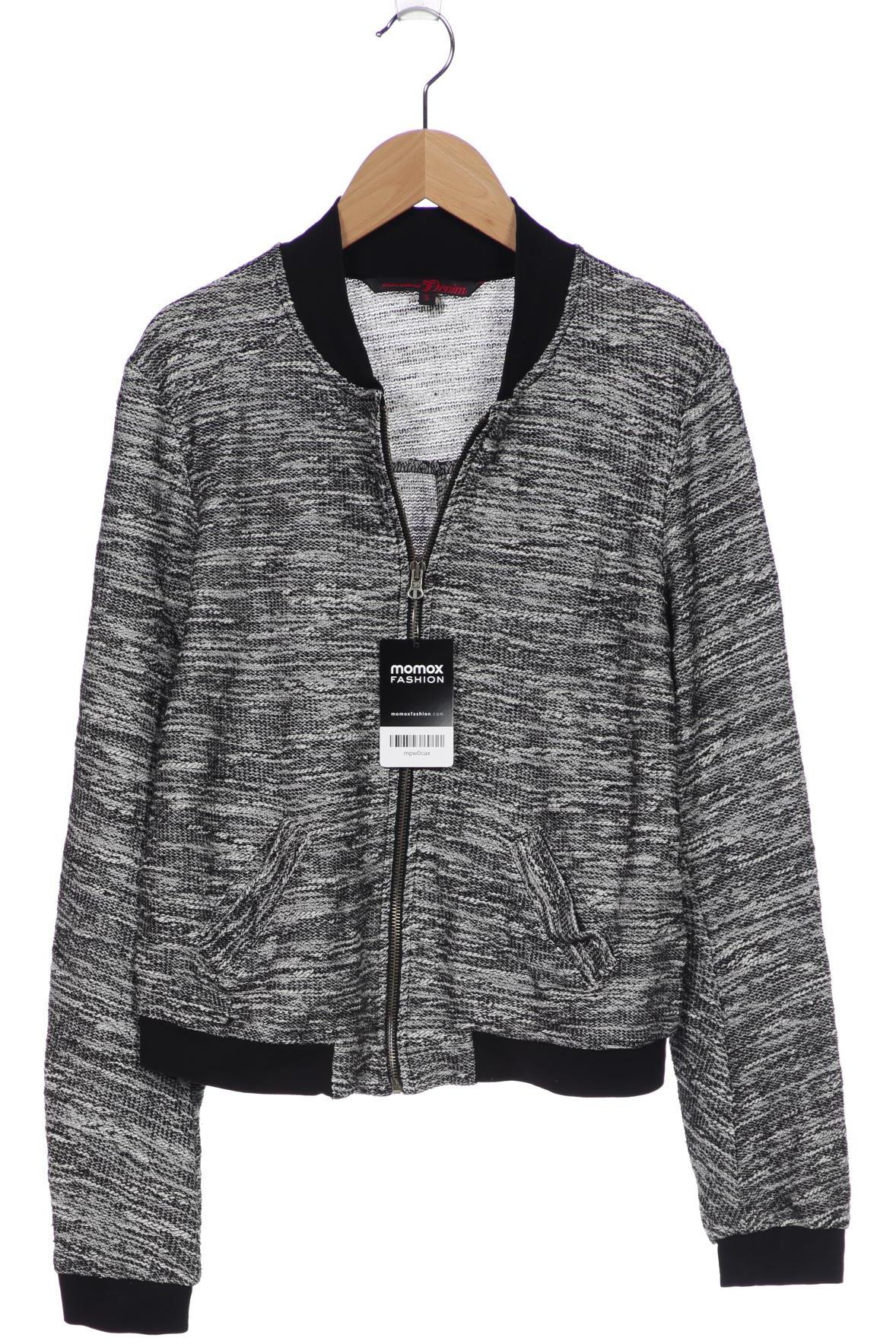 

TOM TAILOR Denim Damen Strickjacke, schwarz