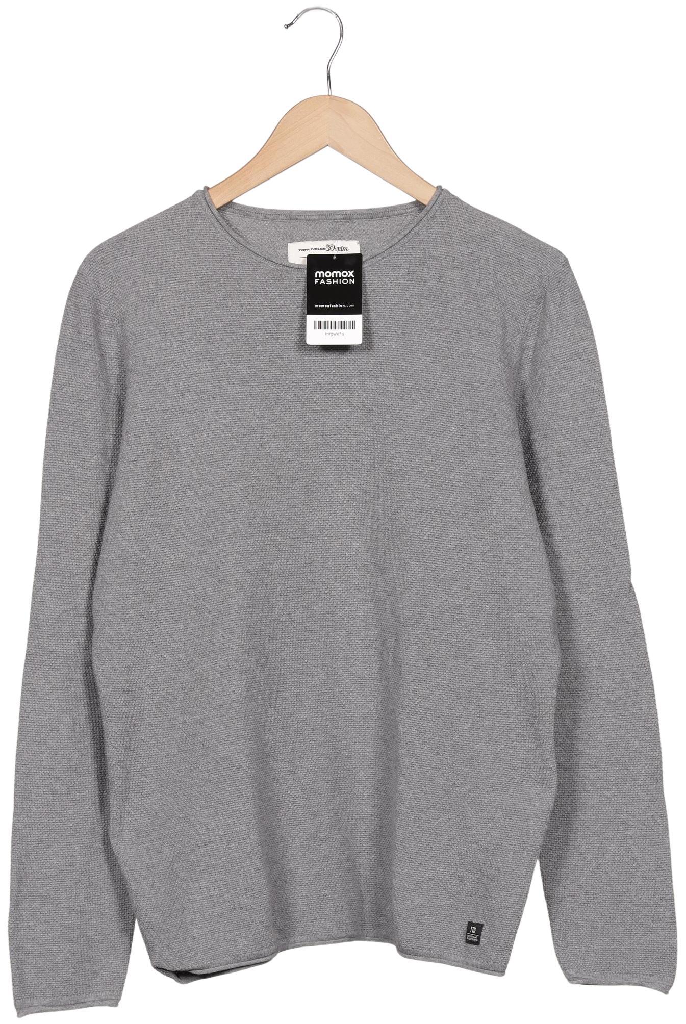 

TOM Tailor Denim Herren Pullover, grau, Gr. 48