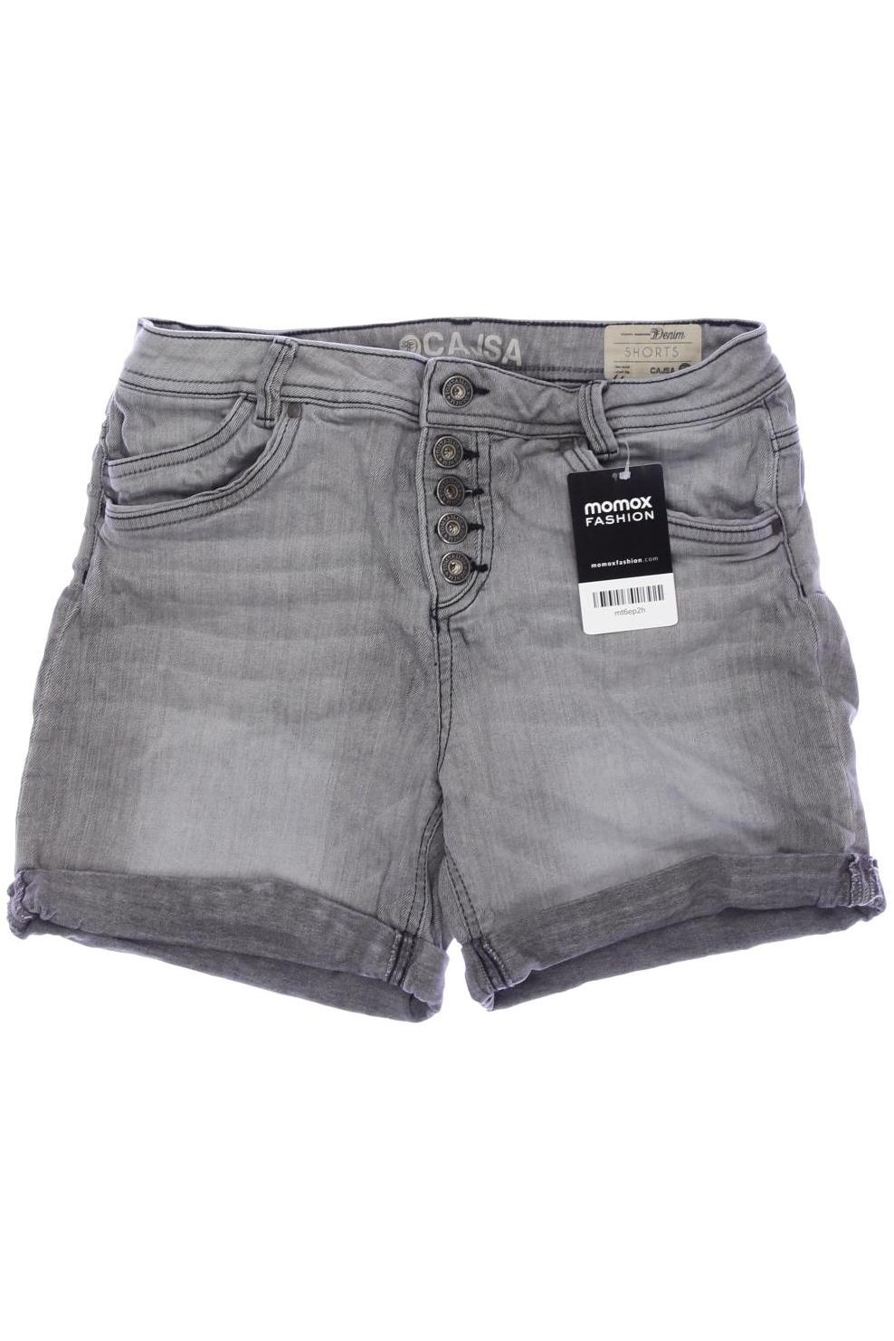 

TOM Tailor Denim Damen Shorts, grau, Gr. 25