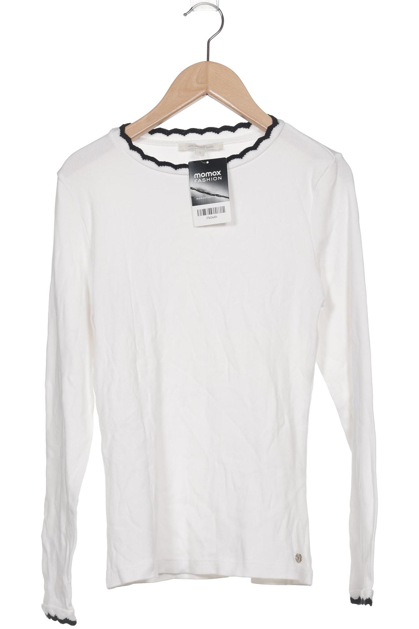 

TOM Tailor Denim Damen Langarmshirt, weiß, Gr. 36