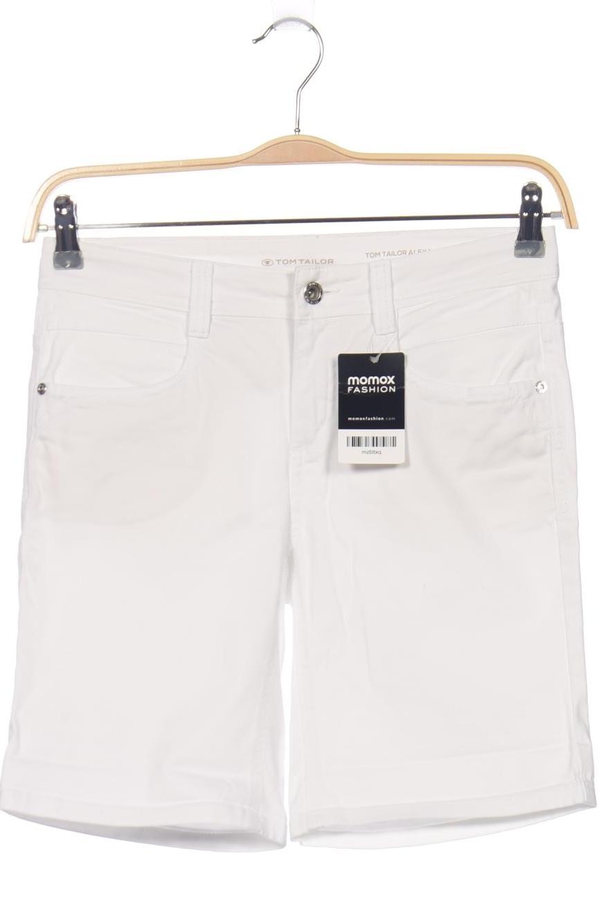 

TOM Tailor Denim Damen Shorts, weiß, Gr. 27