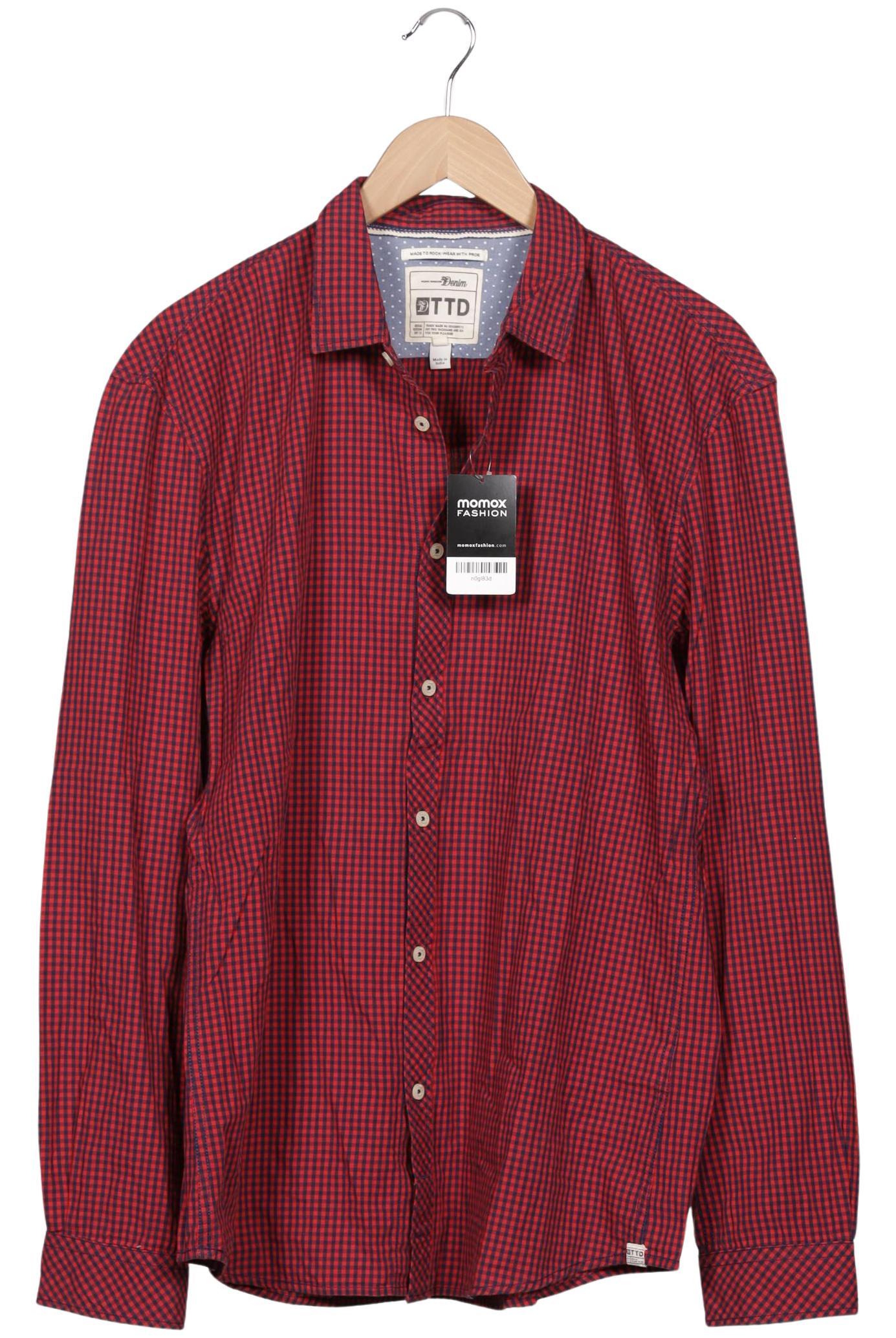 Thumbnail - TOM Tailor Denim Herren Hemd, rot, Gr. 56