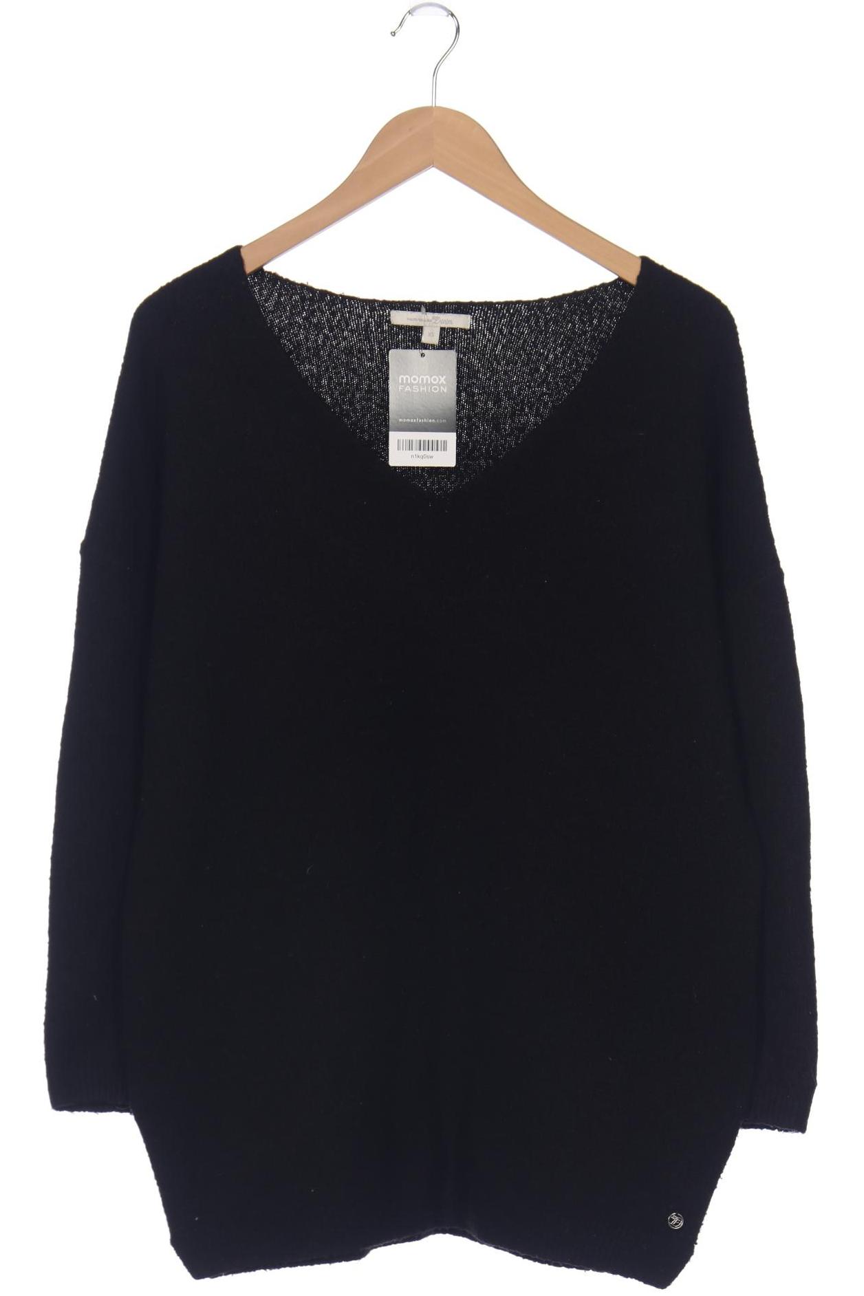 

TOM TAILOR Denim Damen Pullover, schwarz