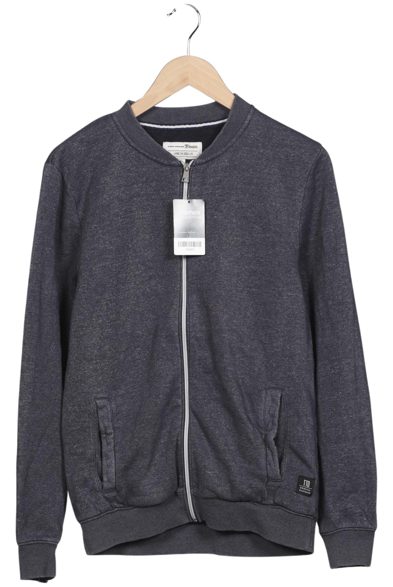 

TOM Tailor Denim Herren Strickjacke, grau, Gr. 48