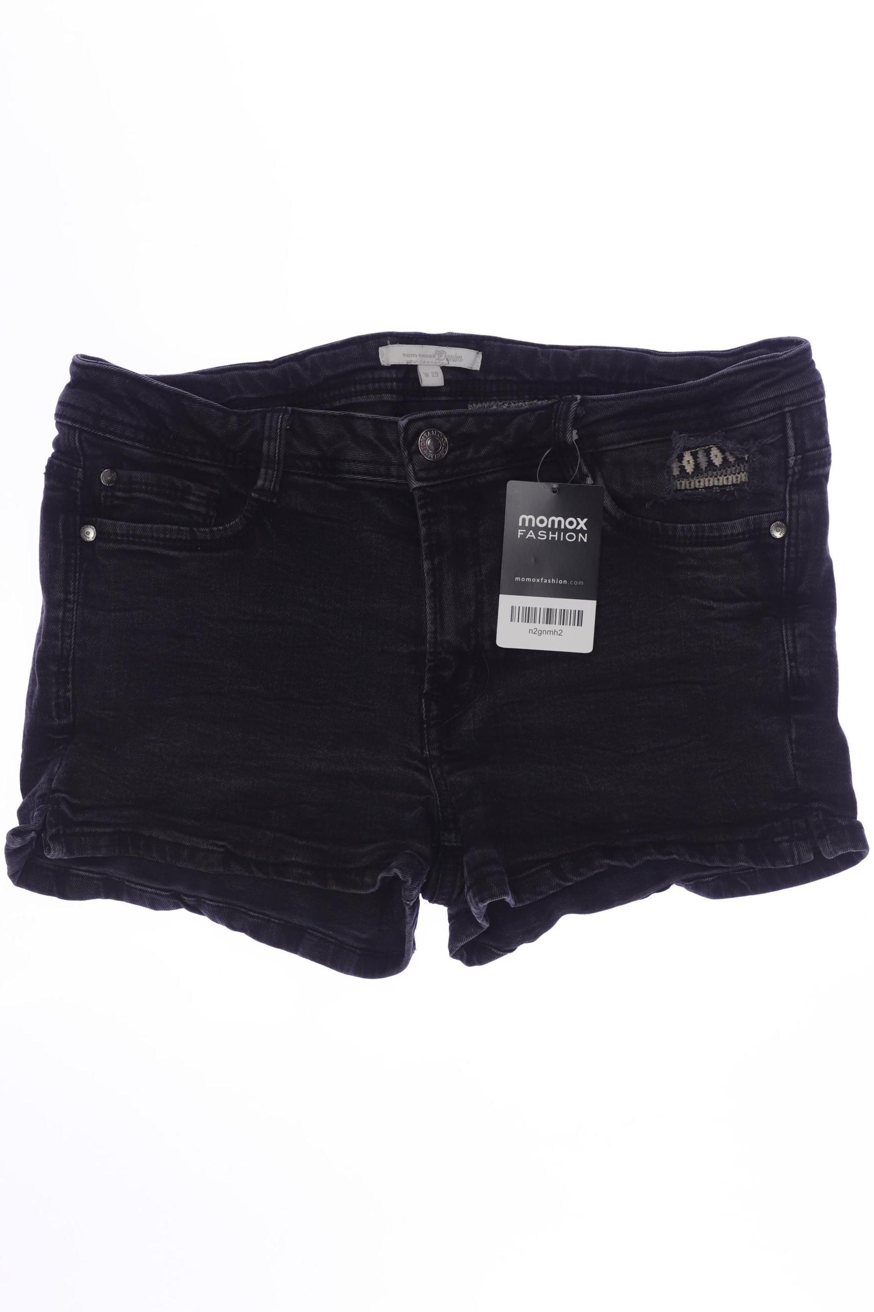 

TOM Tailor Denim Damen Shorts, schwarz, Gr. 29