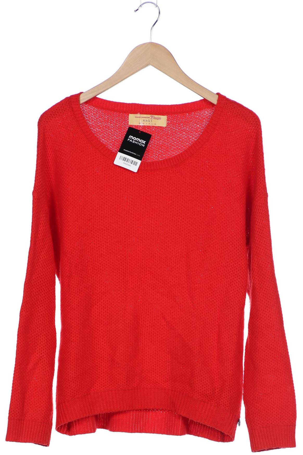 

TOM Tailor Denim Damen Pullover, rot, Gr. 42