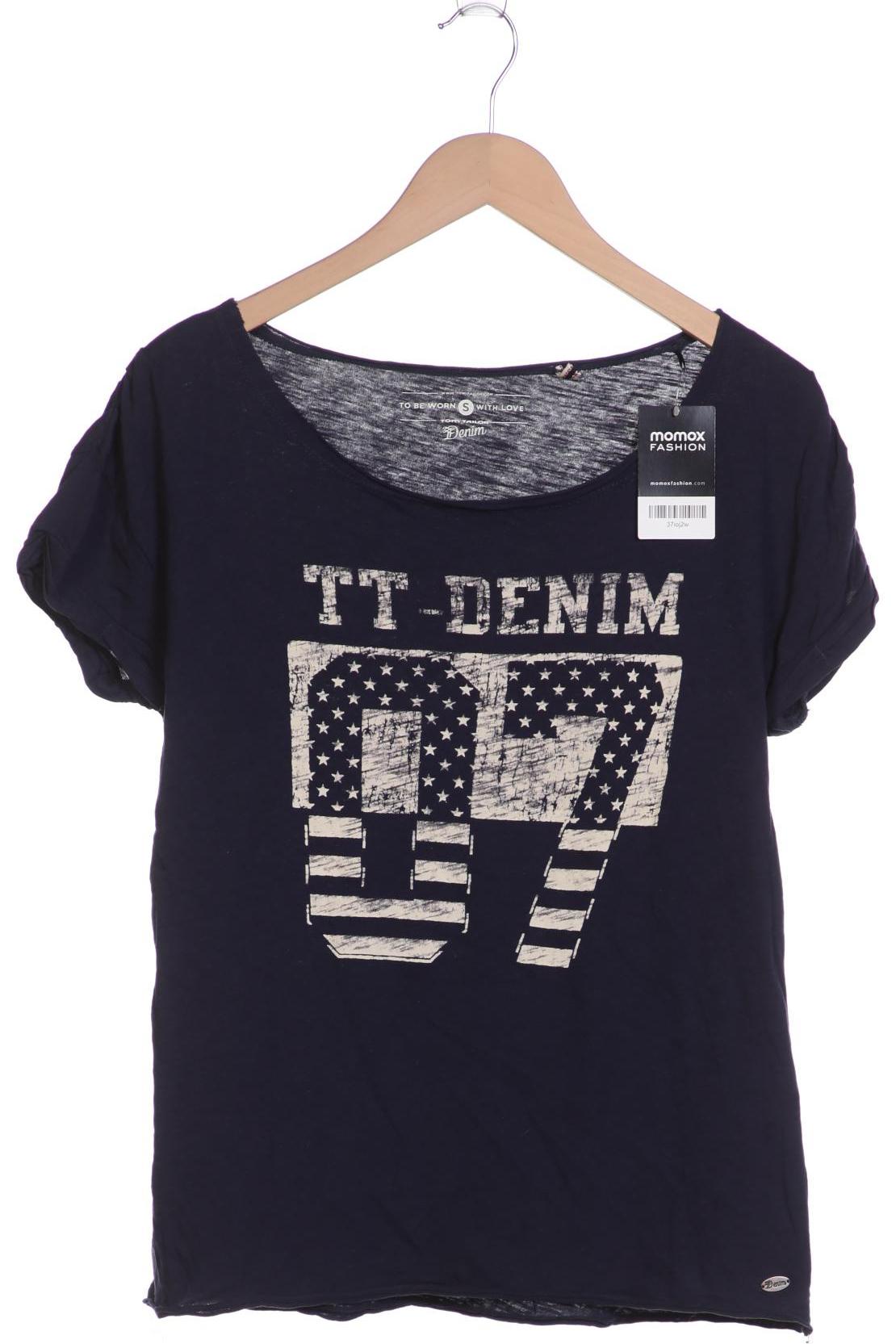 

TOM Tailor Denim Damen T-Shirt, marineblau, Gr. 36