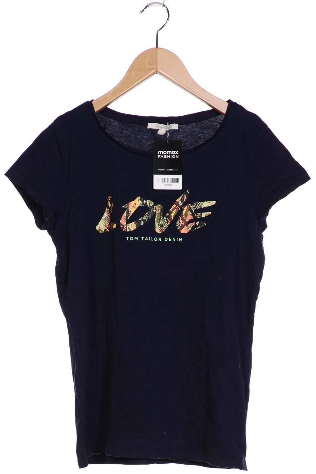 

TOM Tailor Denim Damen T-Shirt, marineblau, Gr. 42
