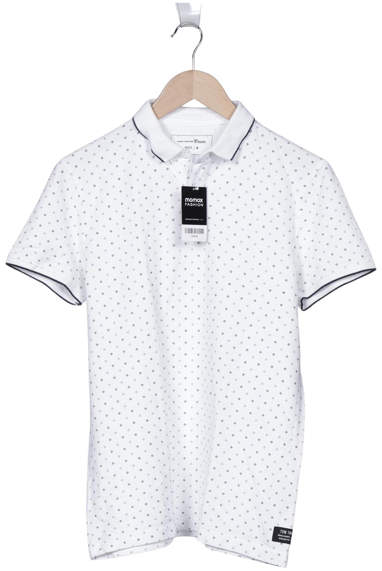 

TOM Tailor Denim Herren Poloshirt, weiß, Gr. 48