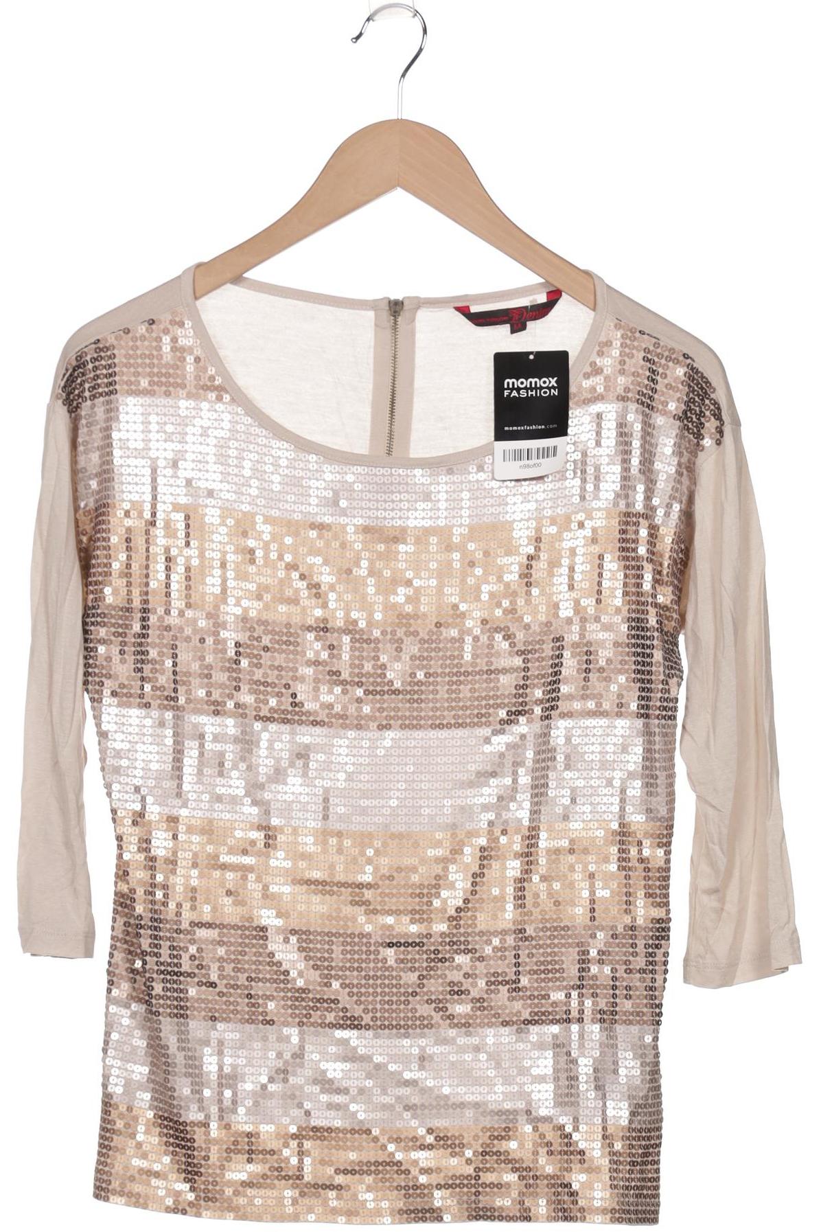 

TOM Tailor Denim Damen Langarmshirt, beige, Gr. 38