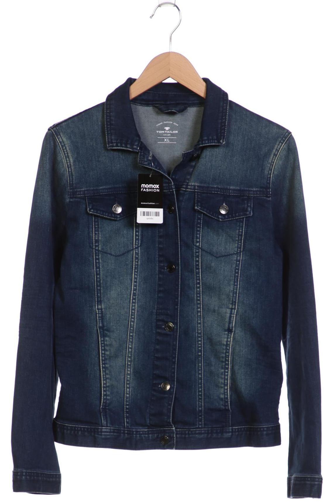 

TOM Tailor Denim Damen Jacke, marineblau, Gr. 44