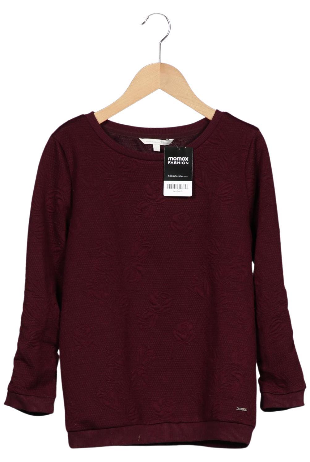 

TOM Tailor Denim Damen Sweatshirt, bordeaux, Gr. 36