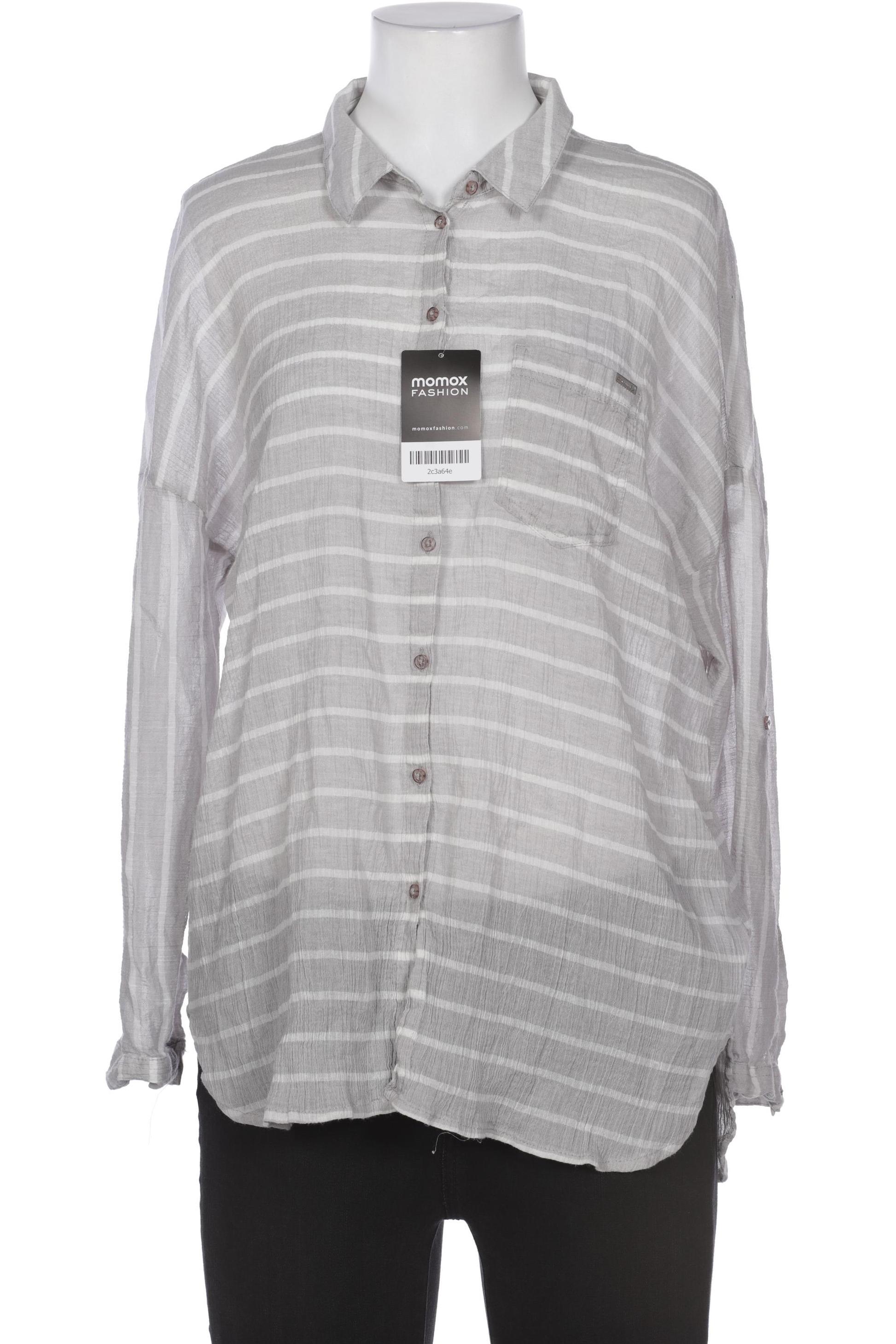 

TOM TAILOR Denim Damen Bluse, grau