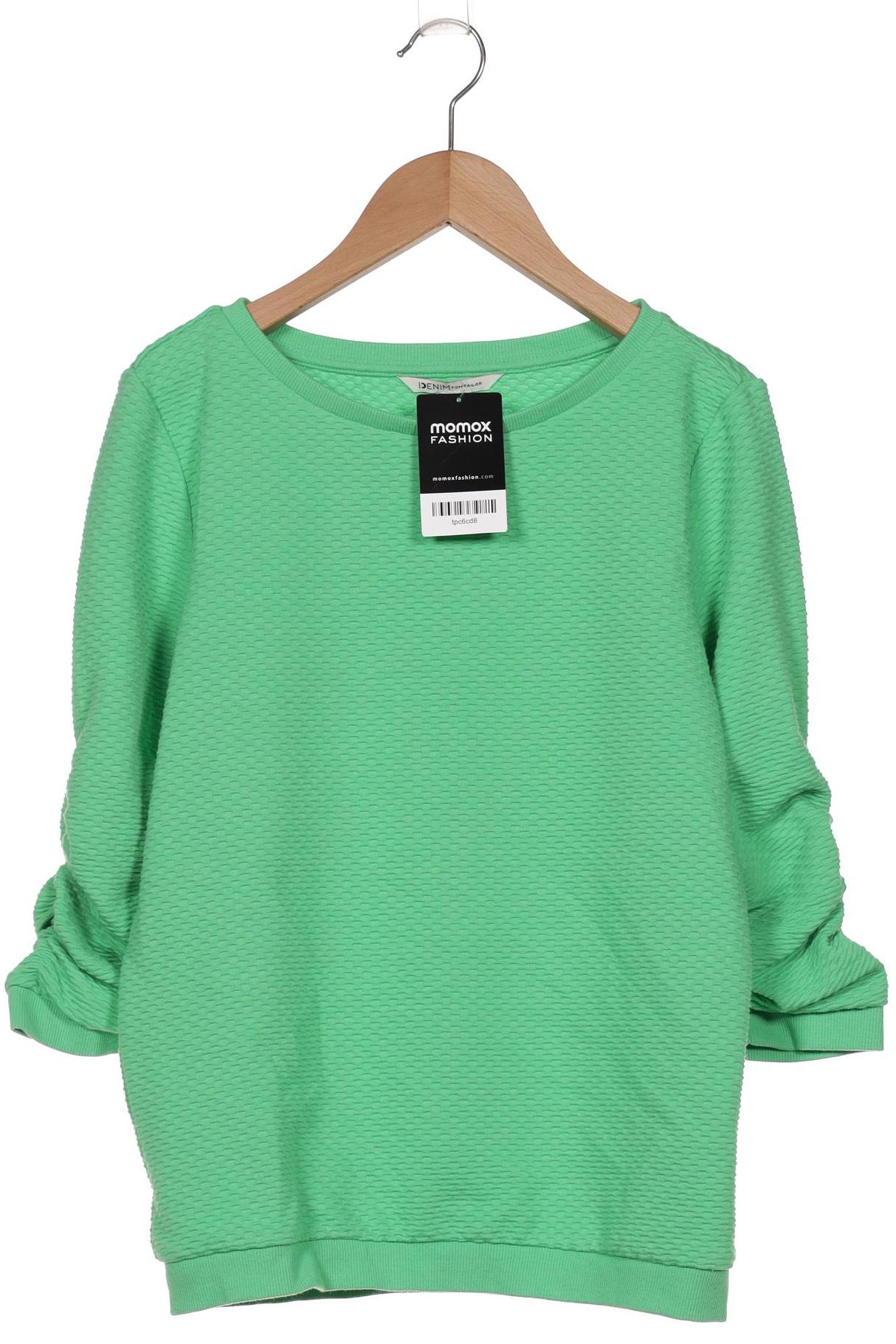

TOM Tailor Denim Damen Sweatshirt, grün, Gr. 36
