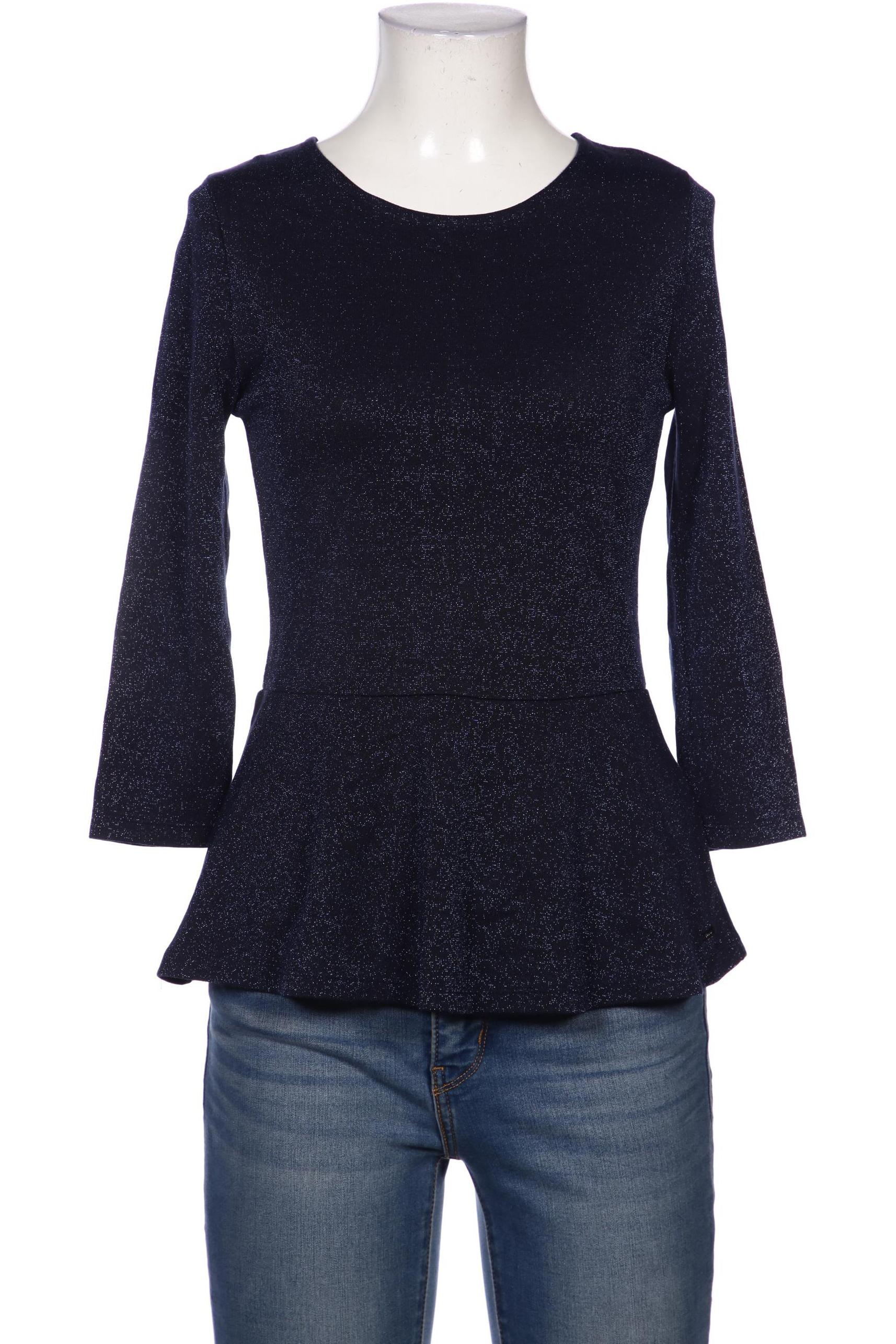 

TOM Tailor Denim Damen Bluse, marineblau, Gr. 32