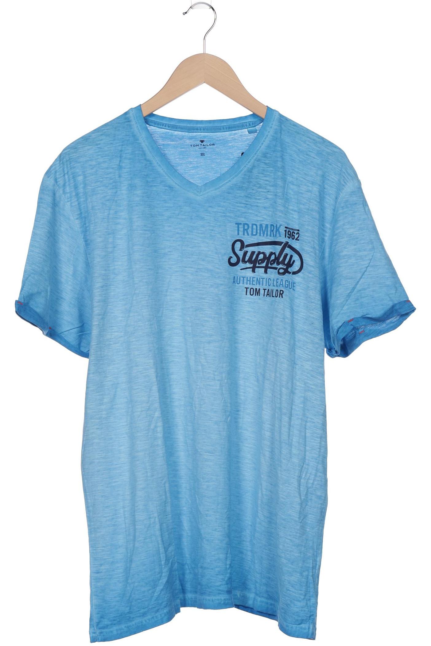 

TOM TAILOR Denim Herren T-Shirt, blau